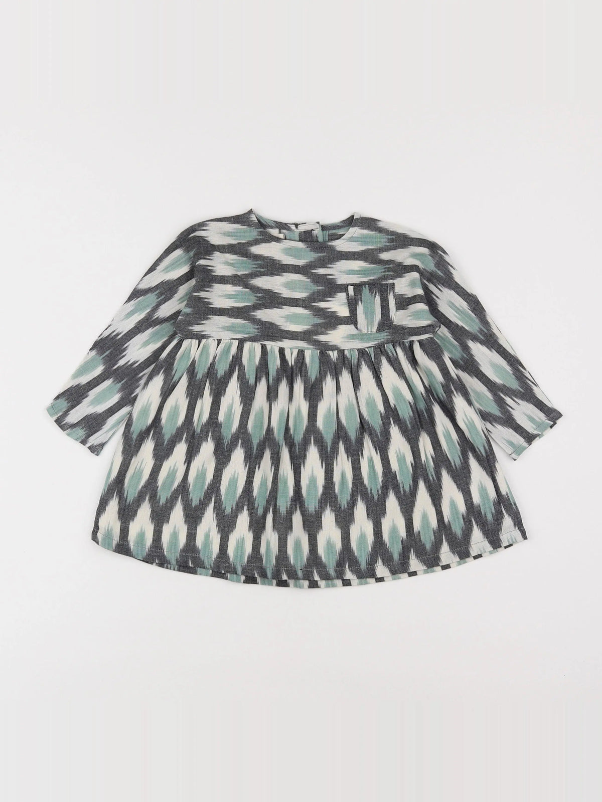 Lucas du Tertre - robe noir - 6/9 mois