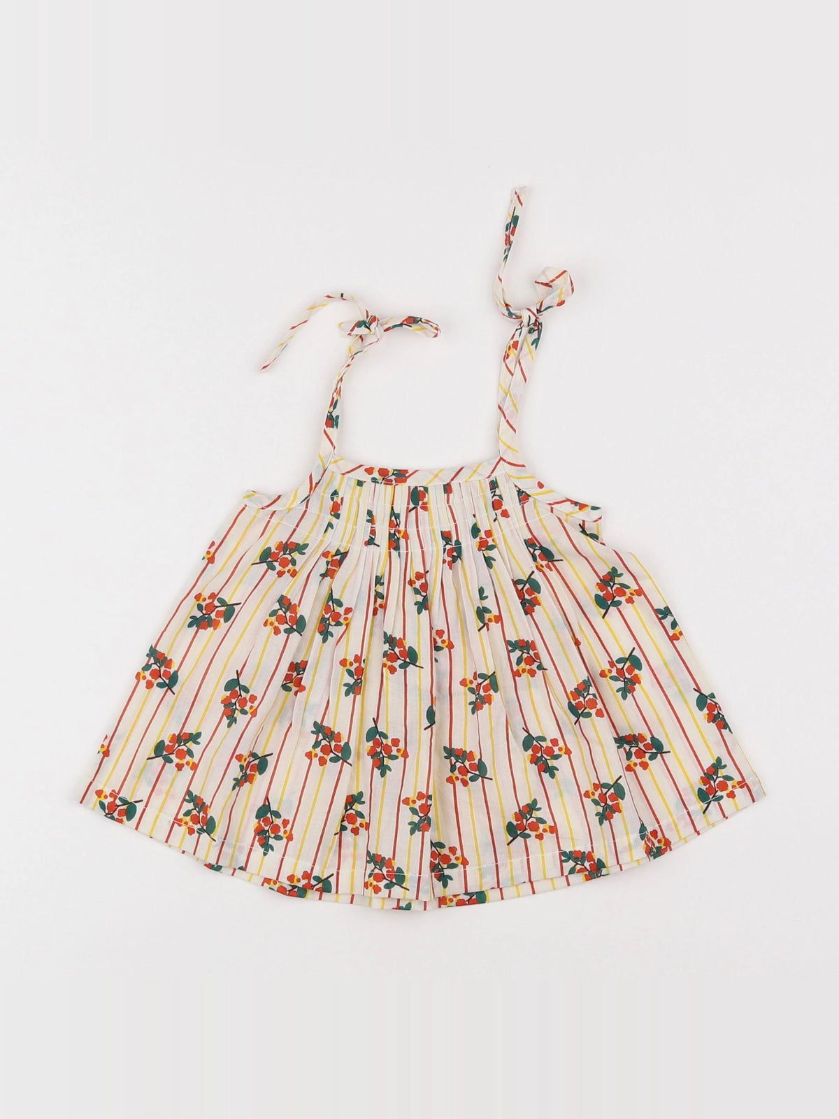 Lucas du Tertre - blouse beige - 6/9 mois