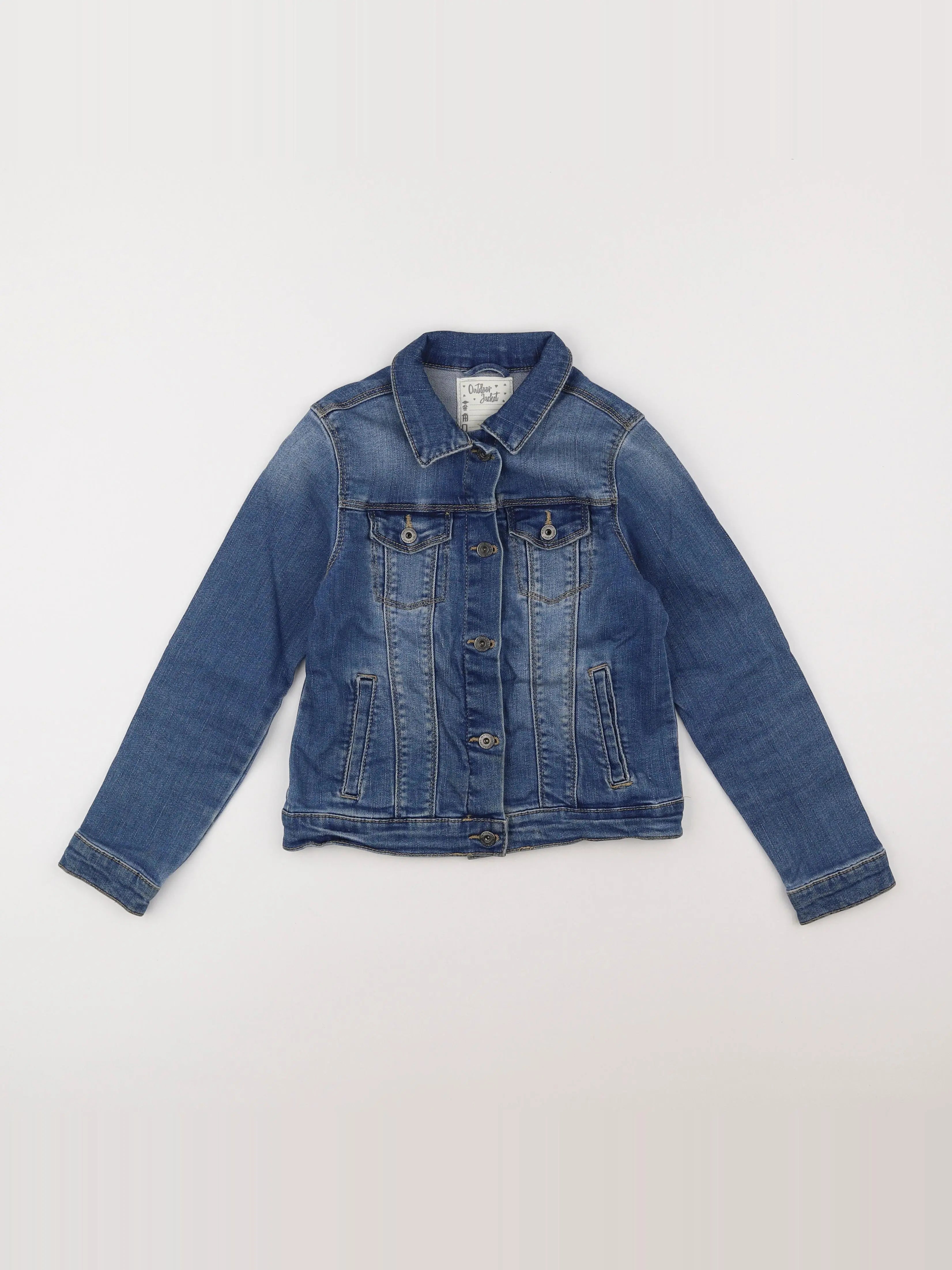 Vertbaudet - veste bleu - 8 ans