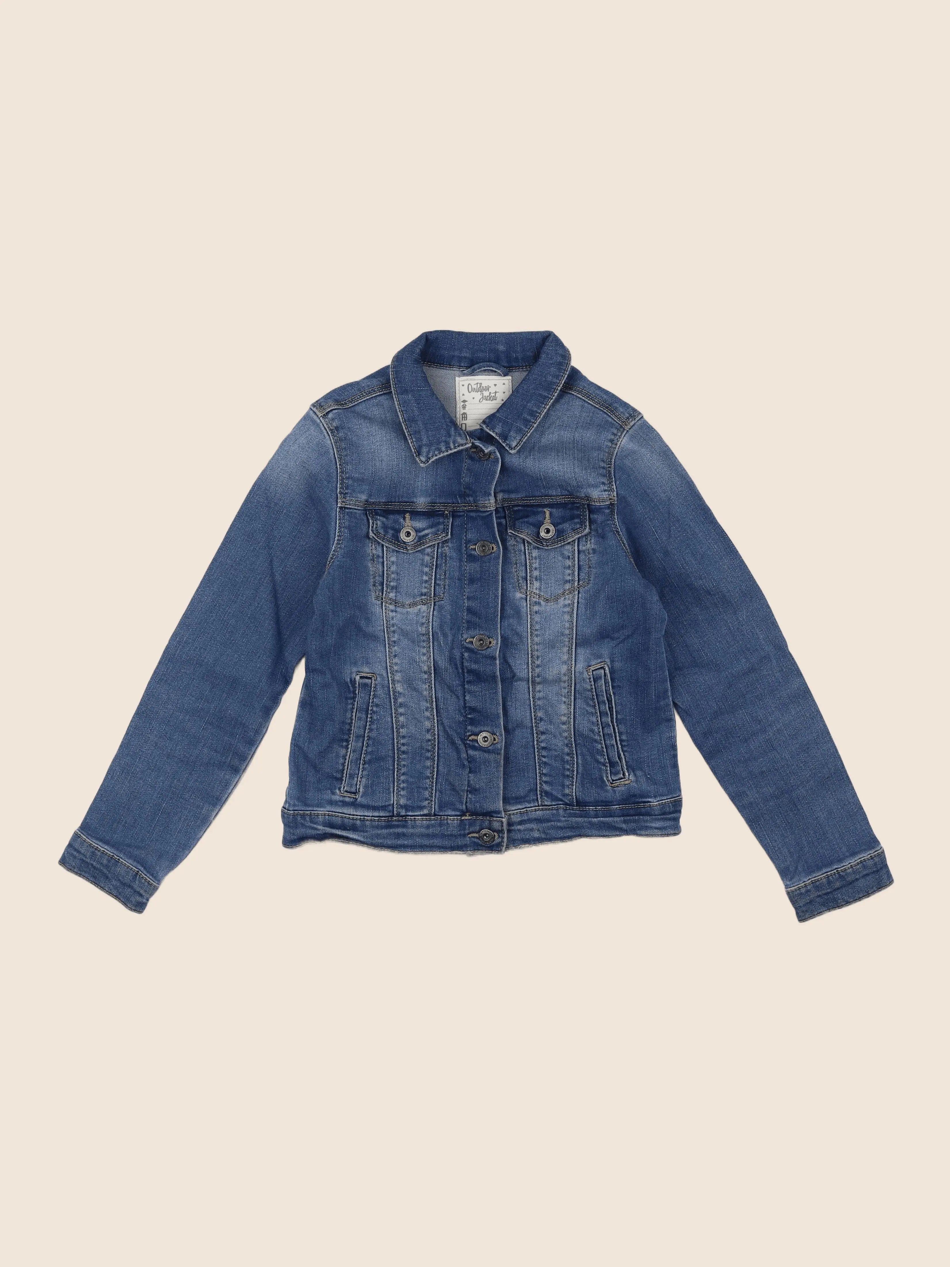 Vertbaudet - veste bleu - 8 ans
