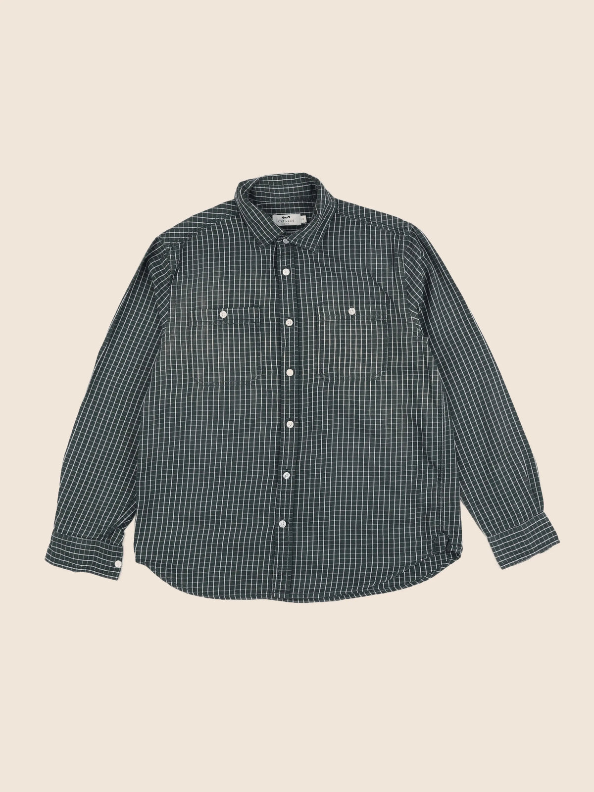 Cyrillus - chemise vert - 12 ans