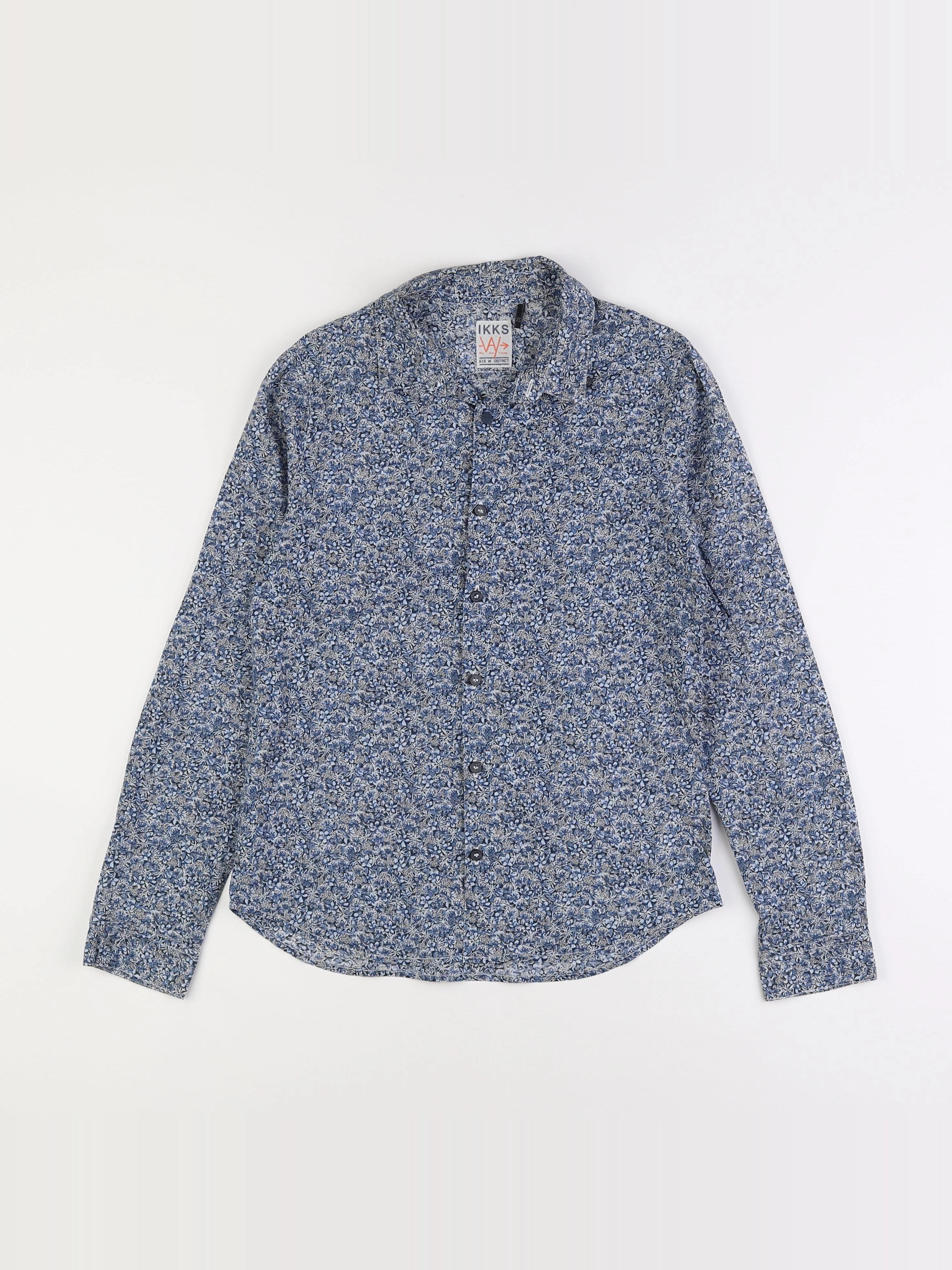 IKKS - chemise bleu - 12 ans