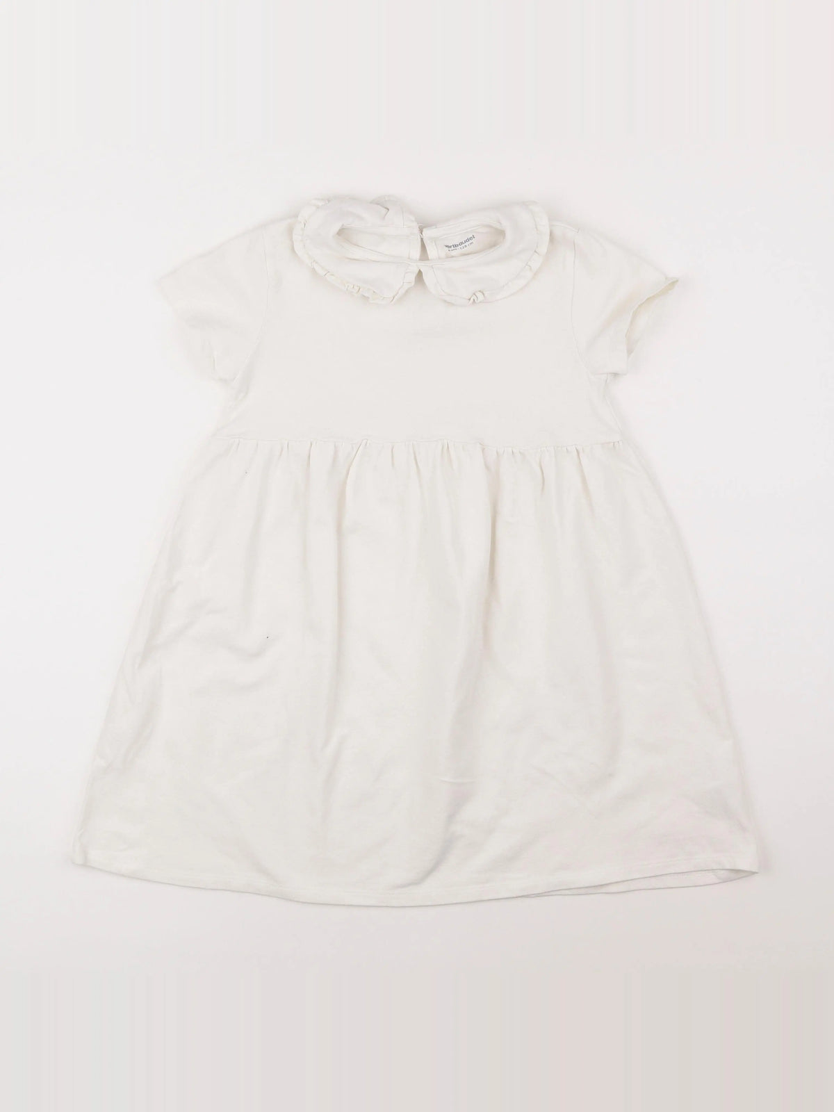 Vertbaudet - robe blanc - 8 ans