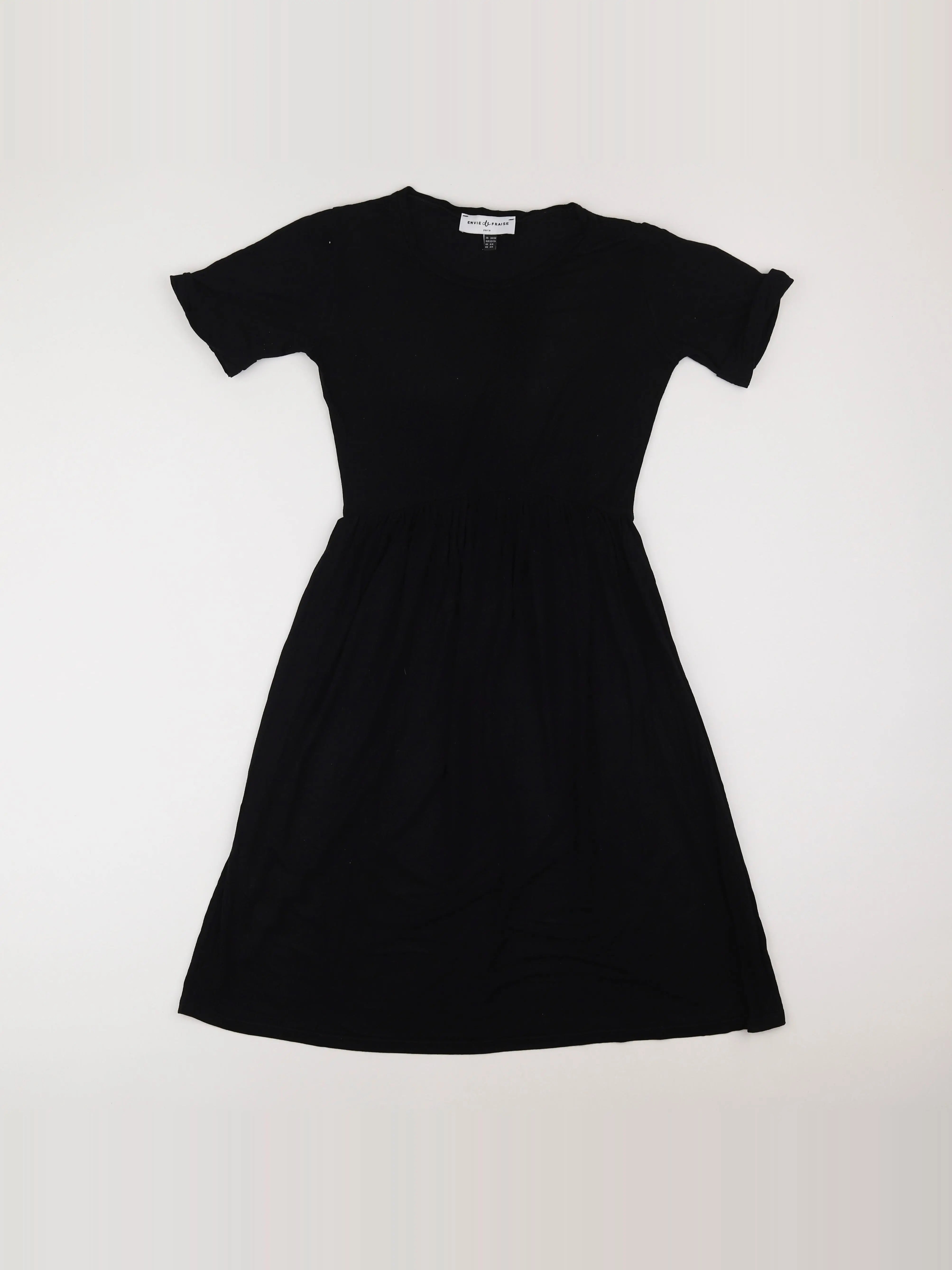 Envie de fraise - robe grossesse noir - 34 à 36
