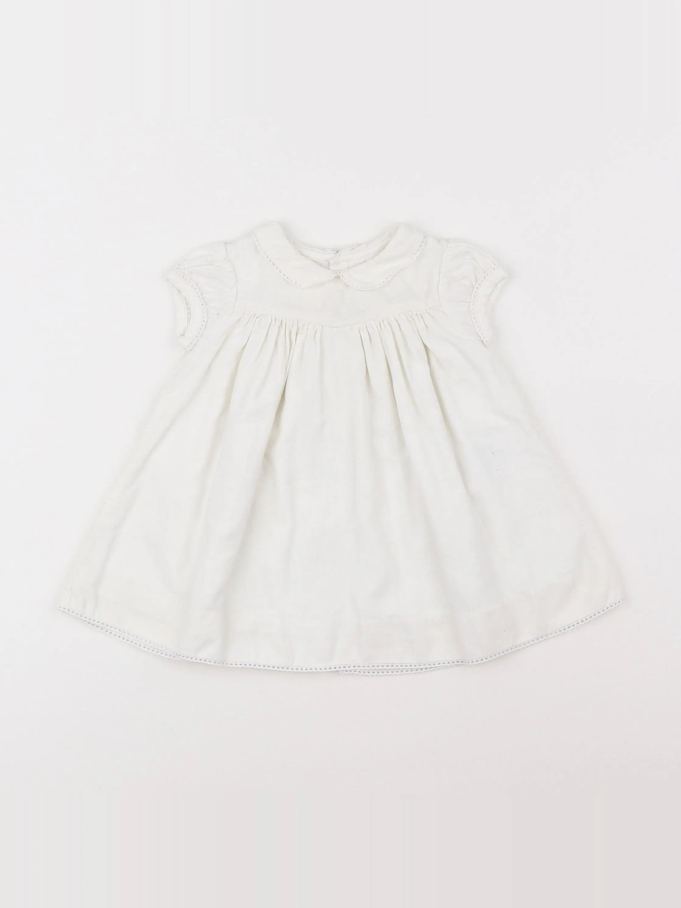 Jacadi - robe blanc - 3 mois