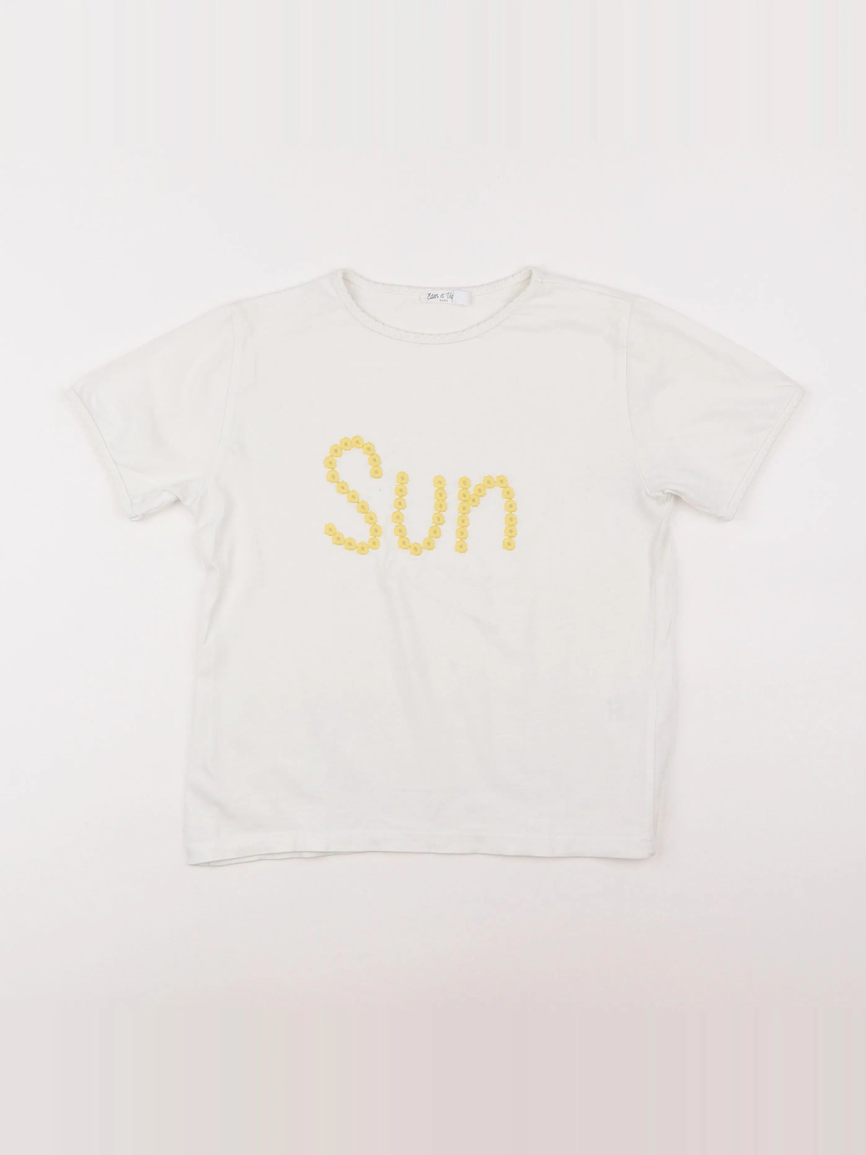 Eden & Victor - tee-shirt blanc - 10 ans