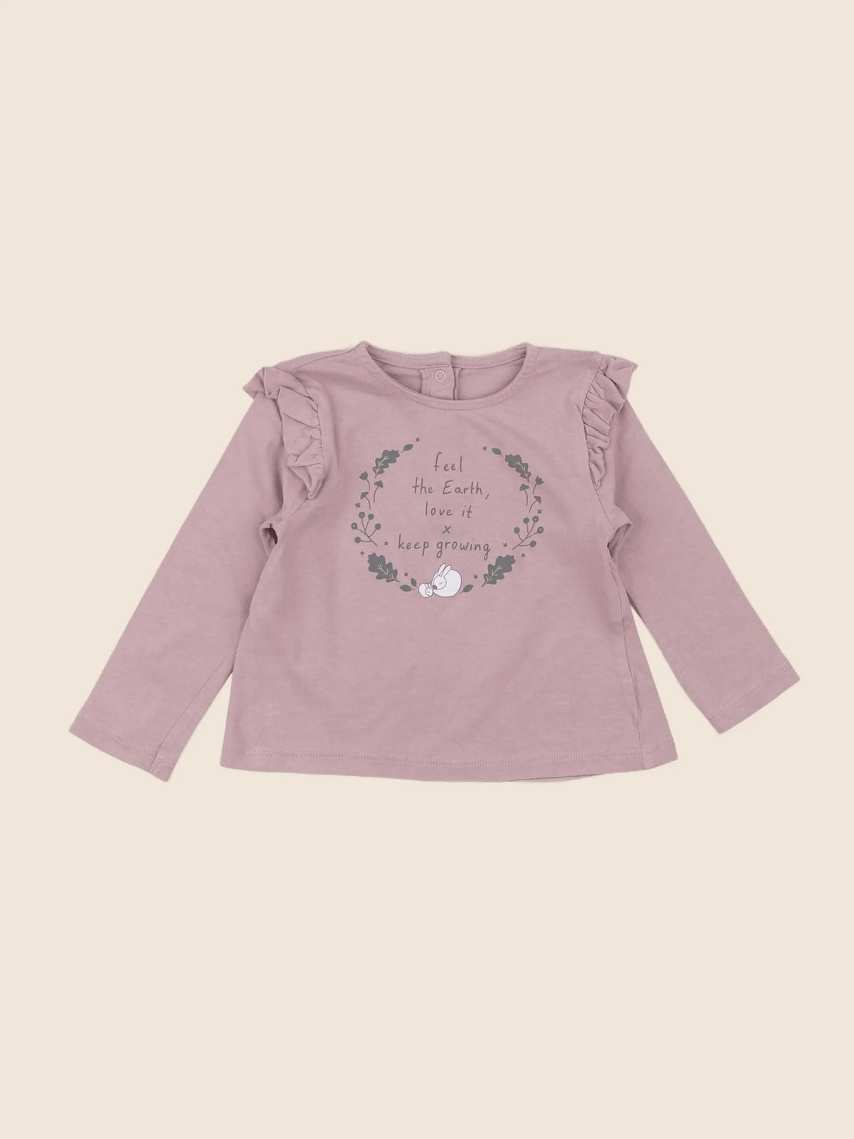 Vertbaudet - tee-shirt rose - 12/18 mois