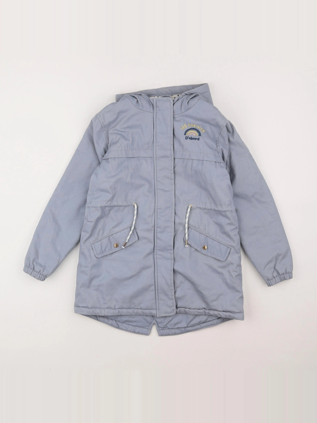 Vertbaudet - parka bleu - 9 ans