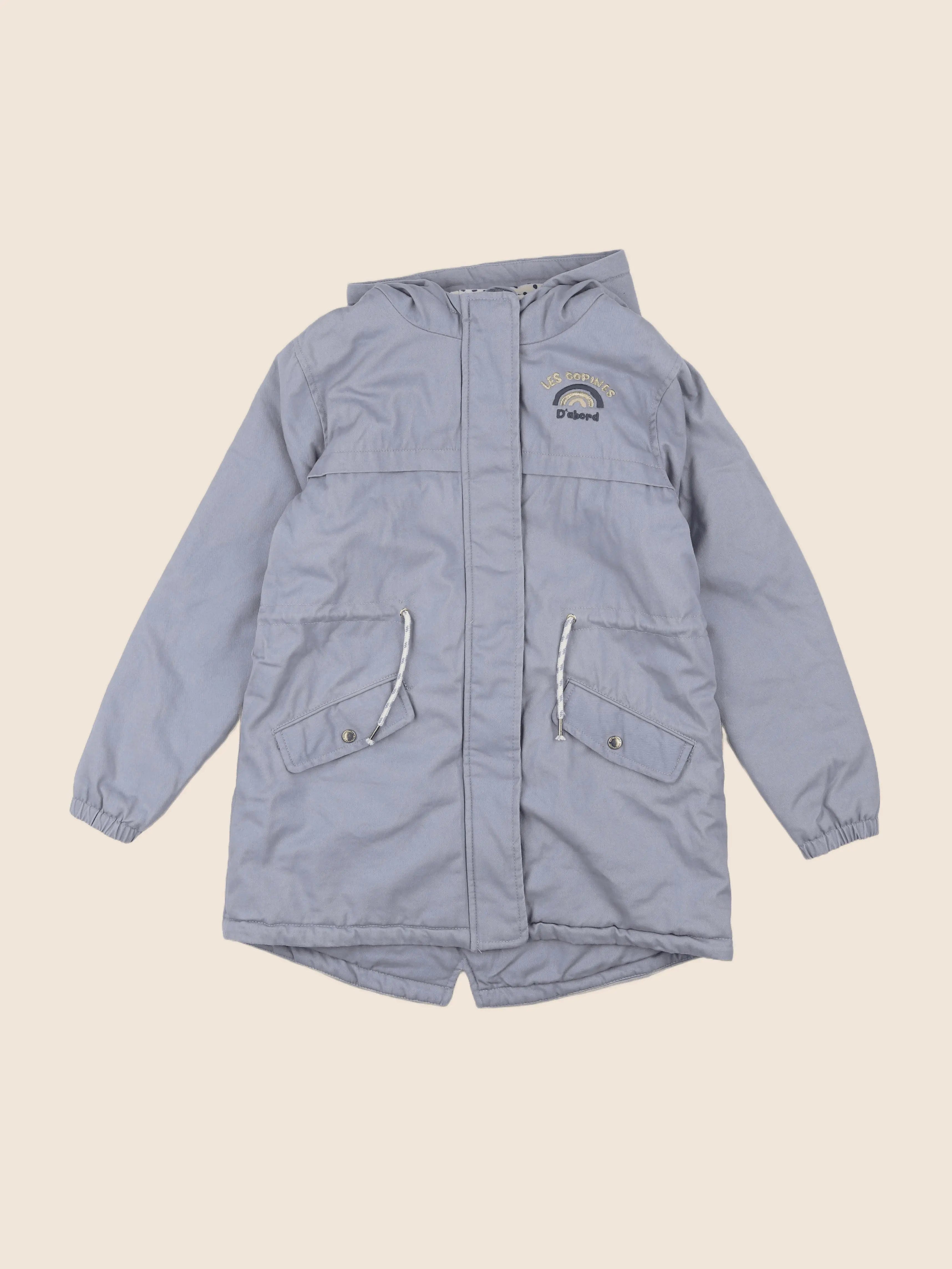 Vertbaudet - parka bleu - 9 ans
