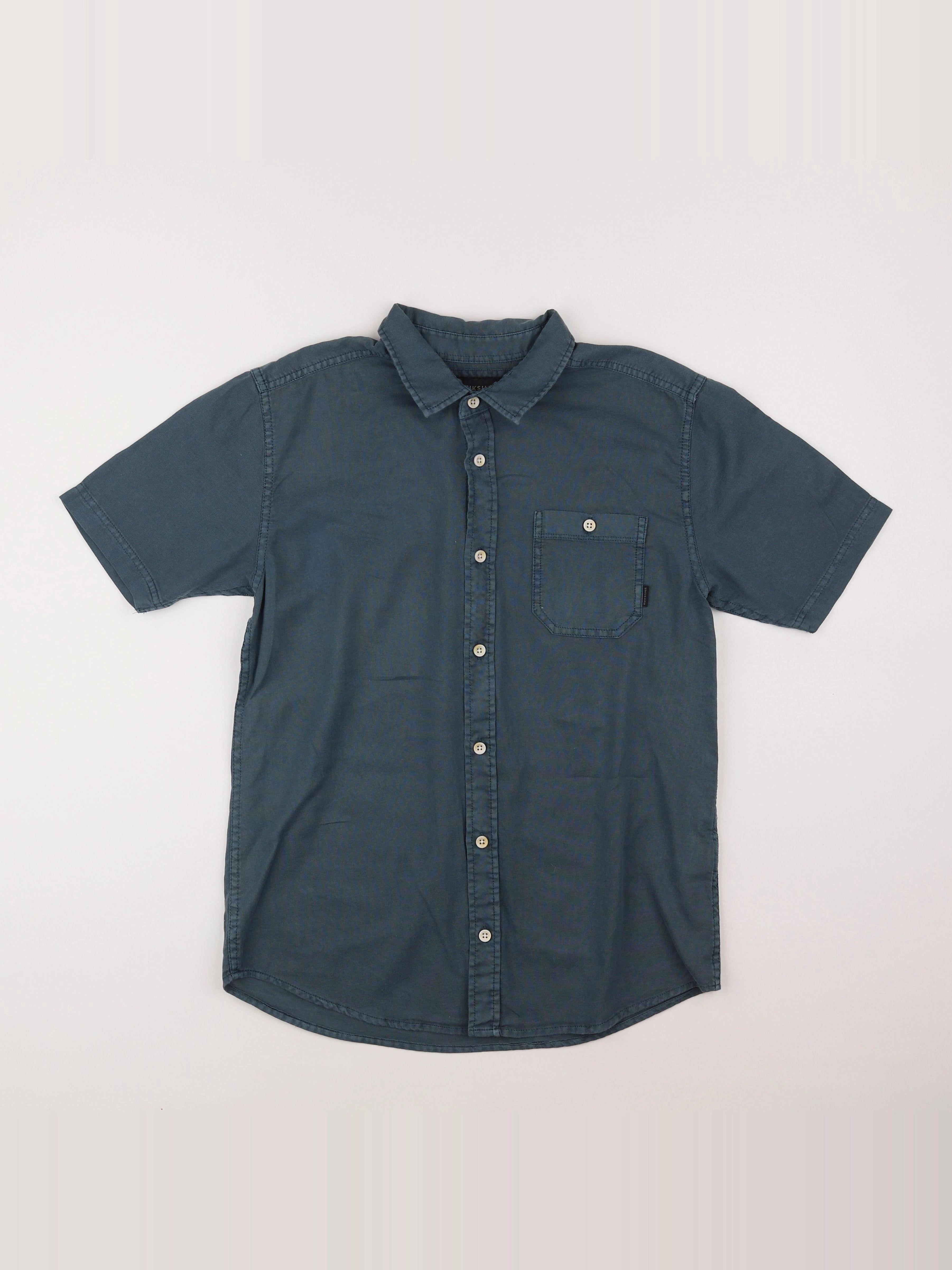 Quiksilver - chemise bleu - 12 ans