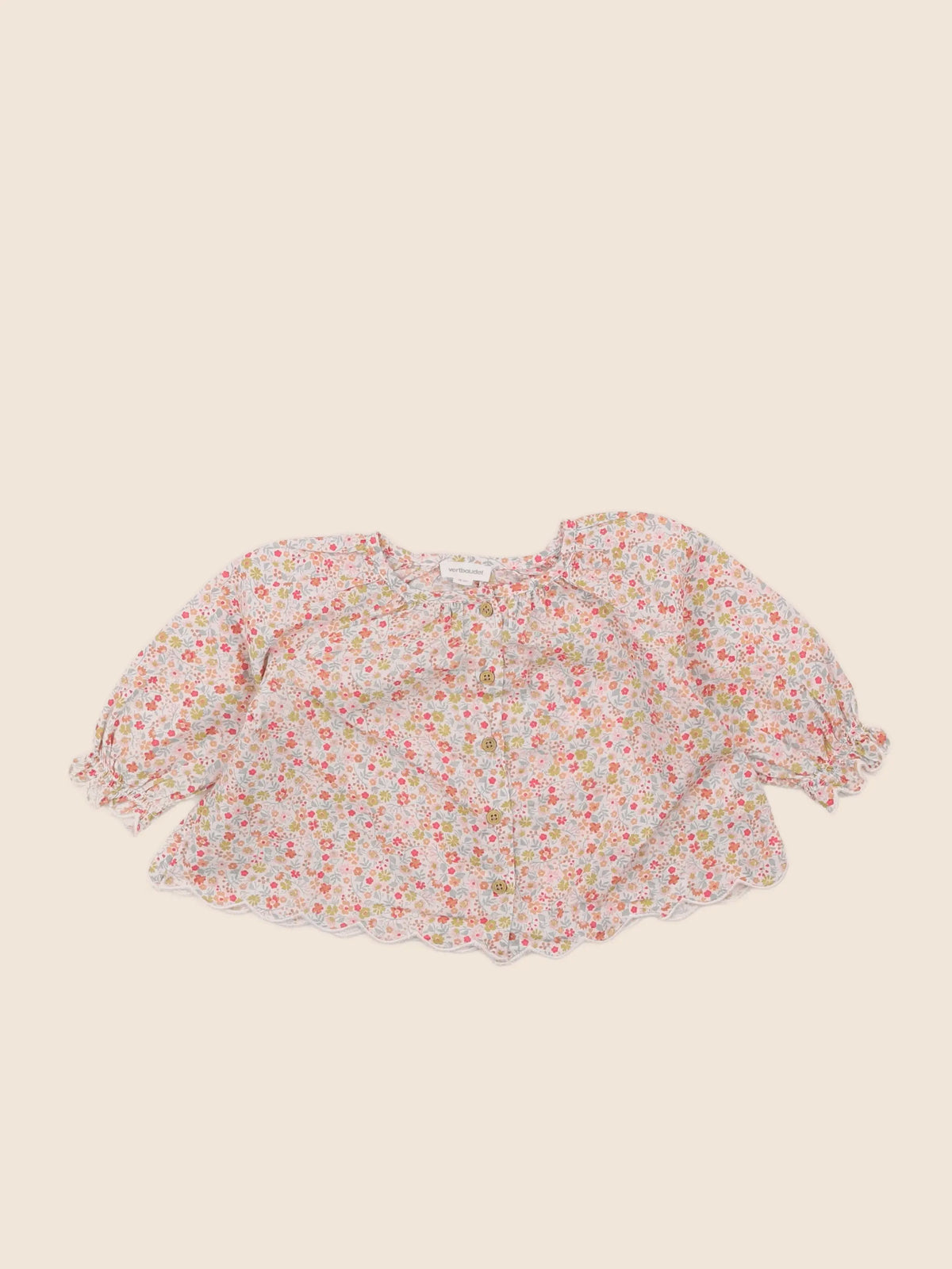 Vertbaudet - blouse rose - 6 mois