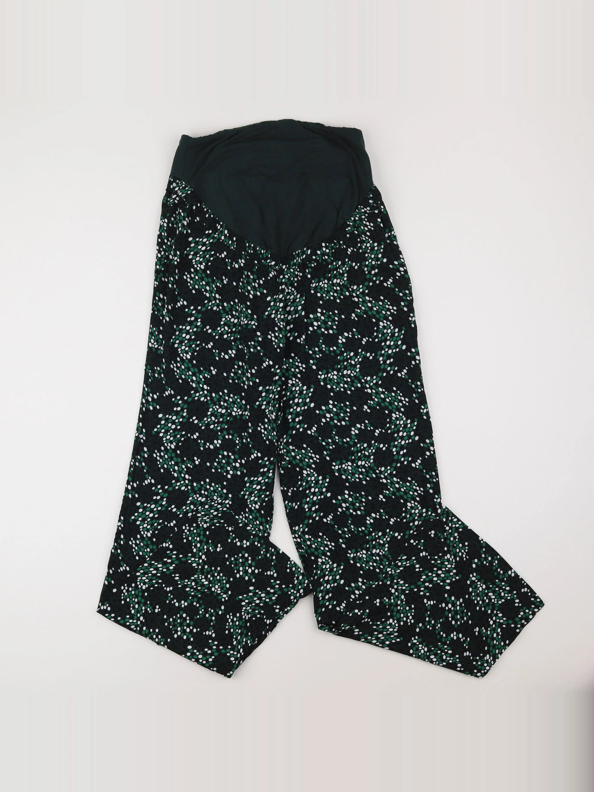 Vertbaudet - pantalon allaitement, grossesse vert, noir - 34