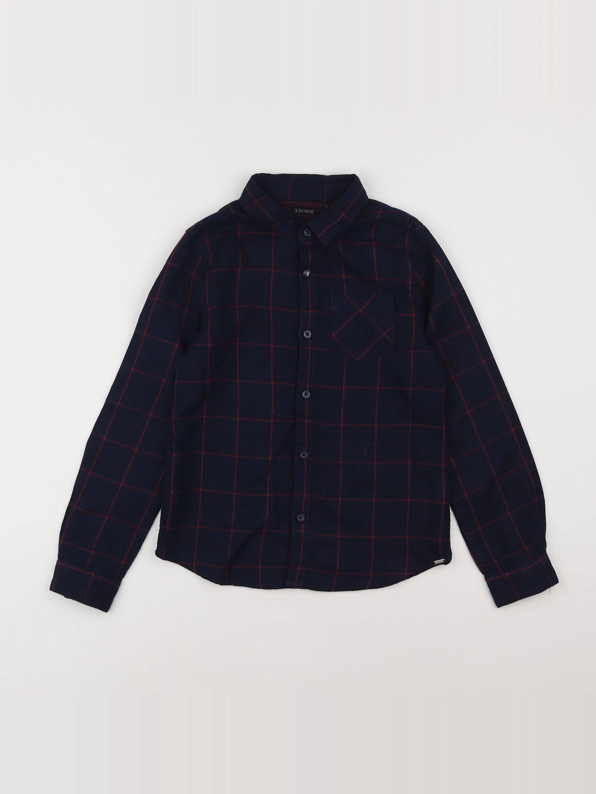 IKKS - chemise bleu - 8 ans