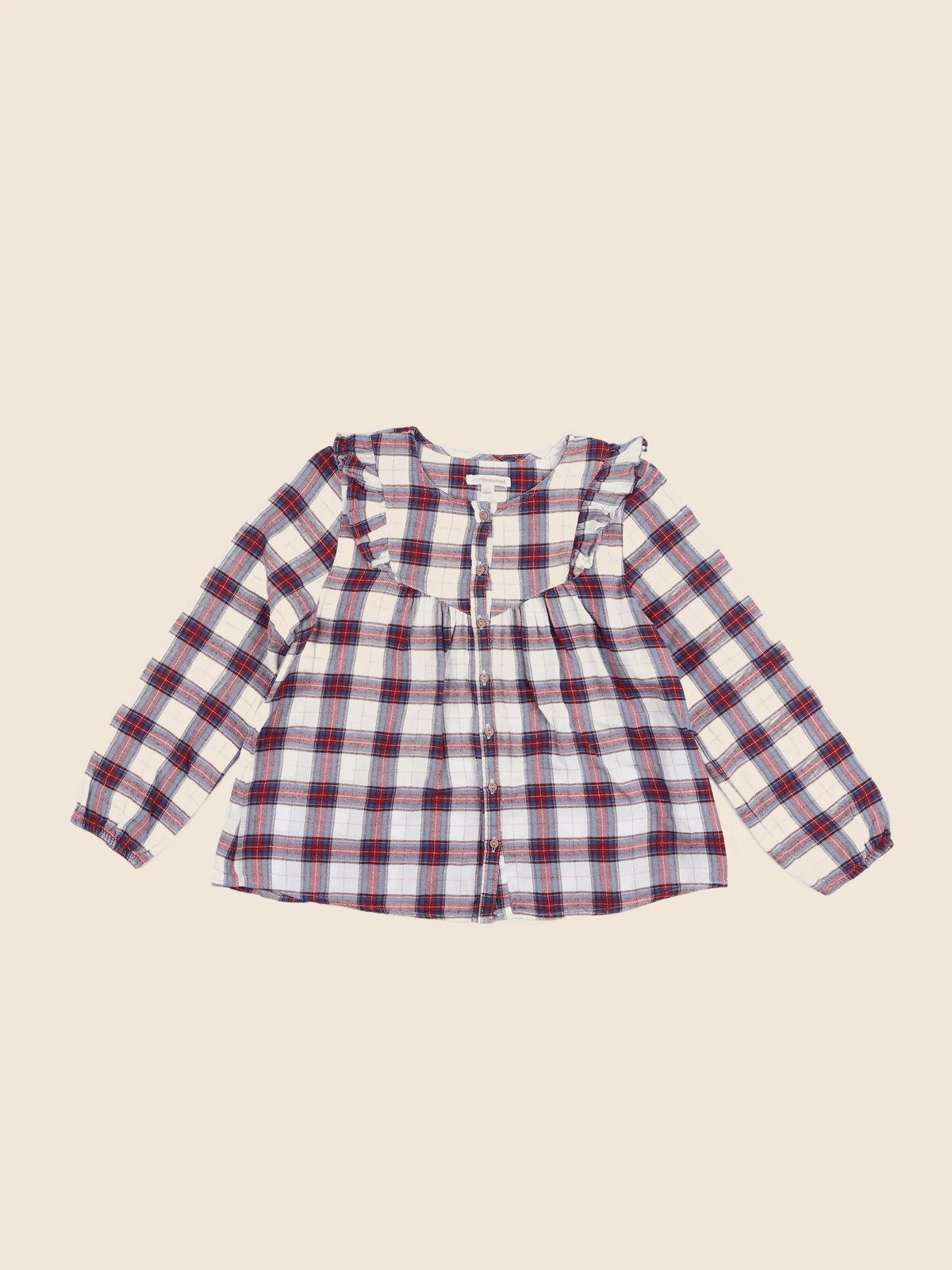 Vertbaudet - blouse multicolore - 10 ans