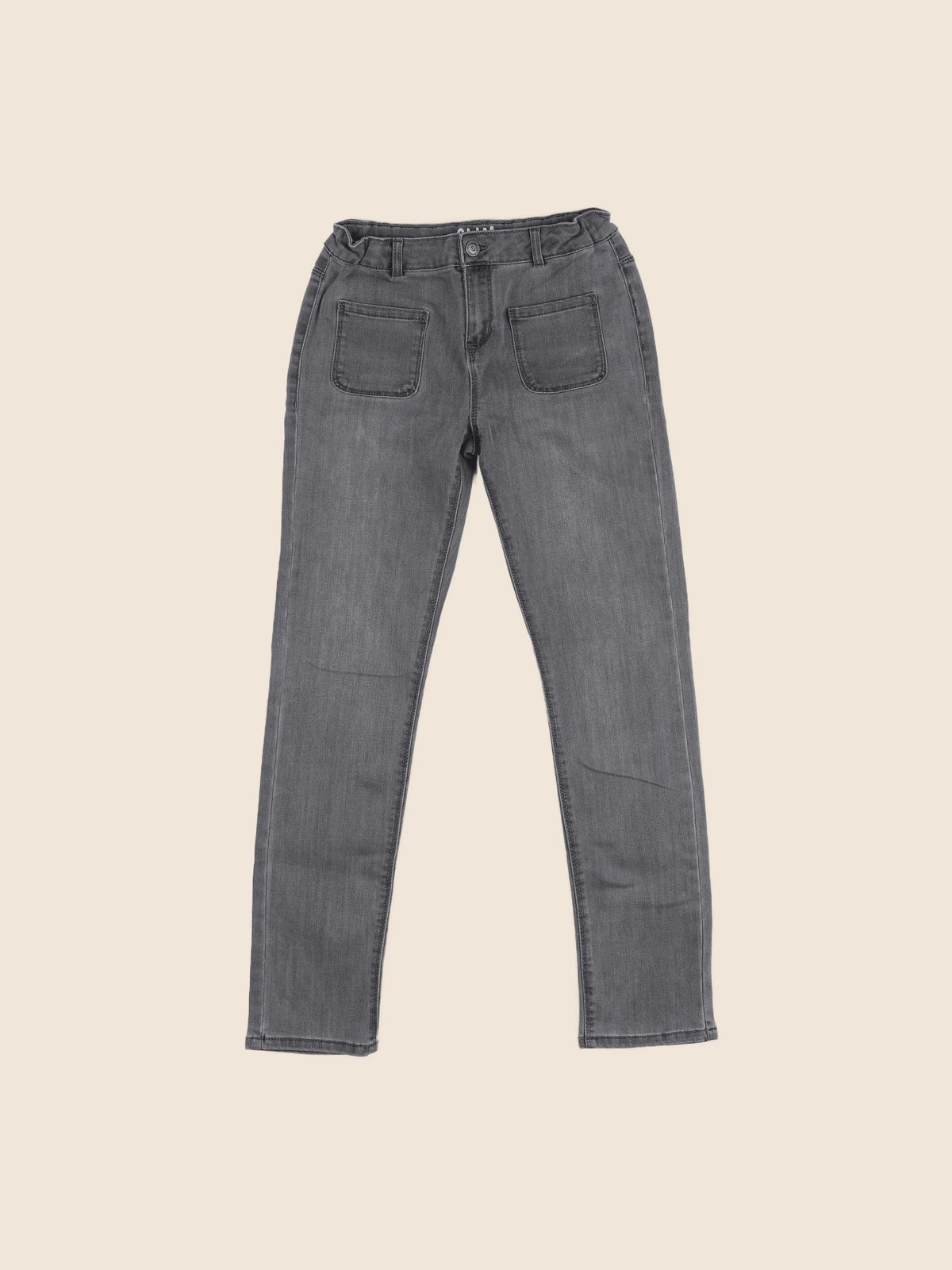 Vertbaudet - jean gris - 12 ans