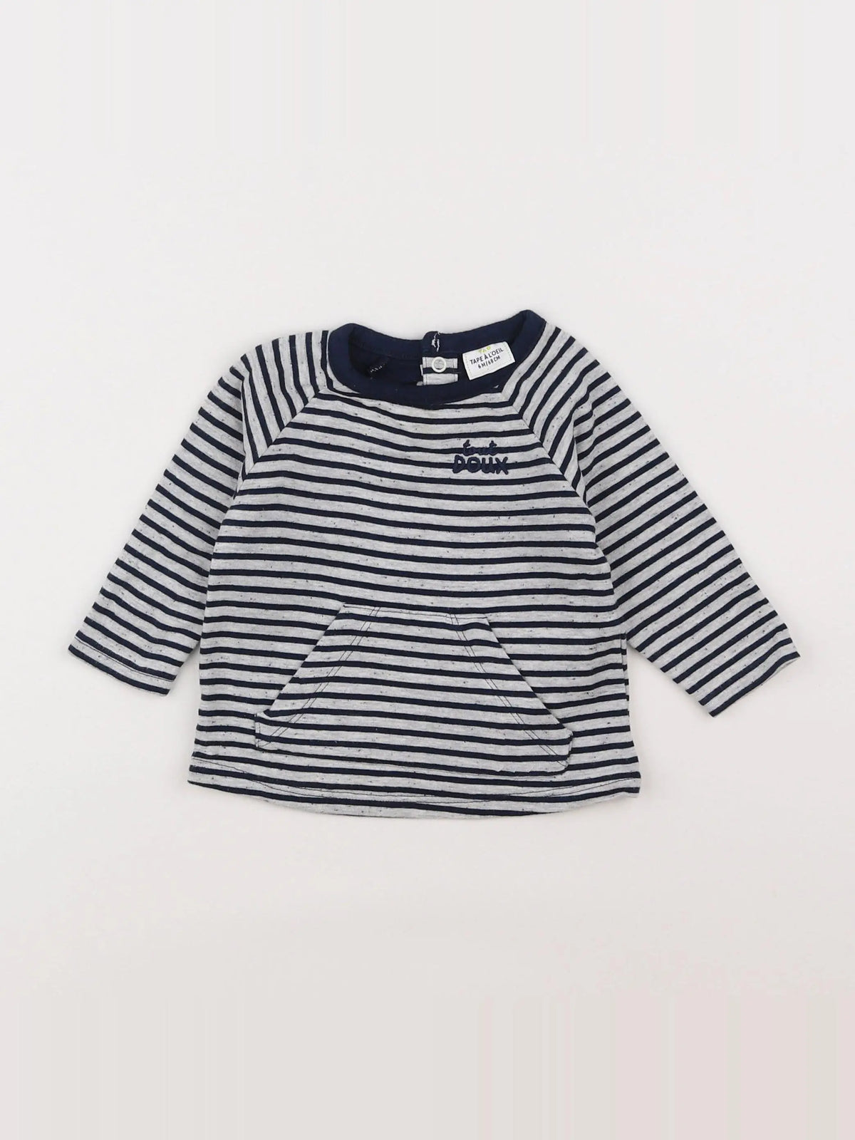 Tape à l'oeil - tee-shirt bleu - 6 mois