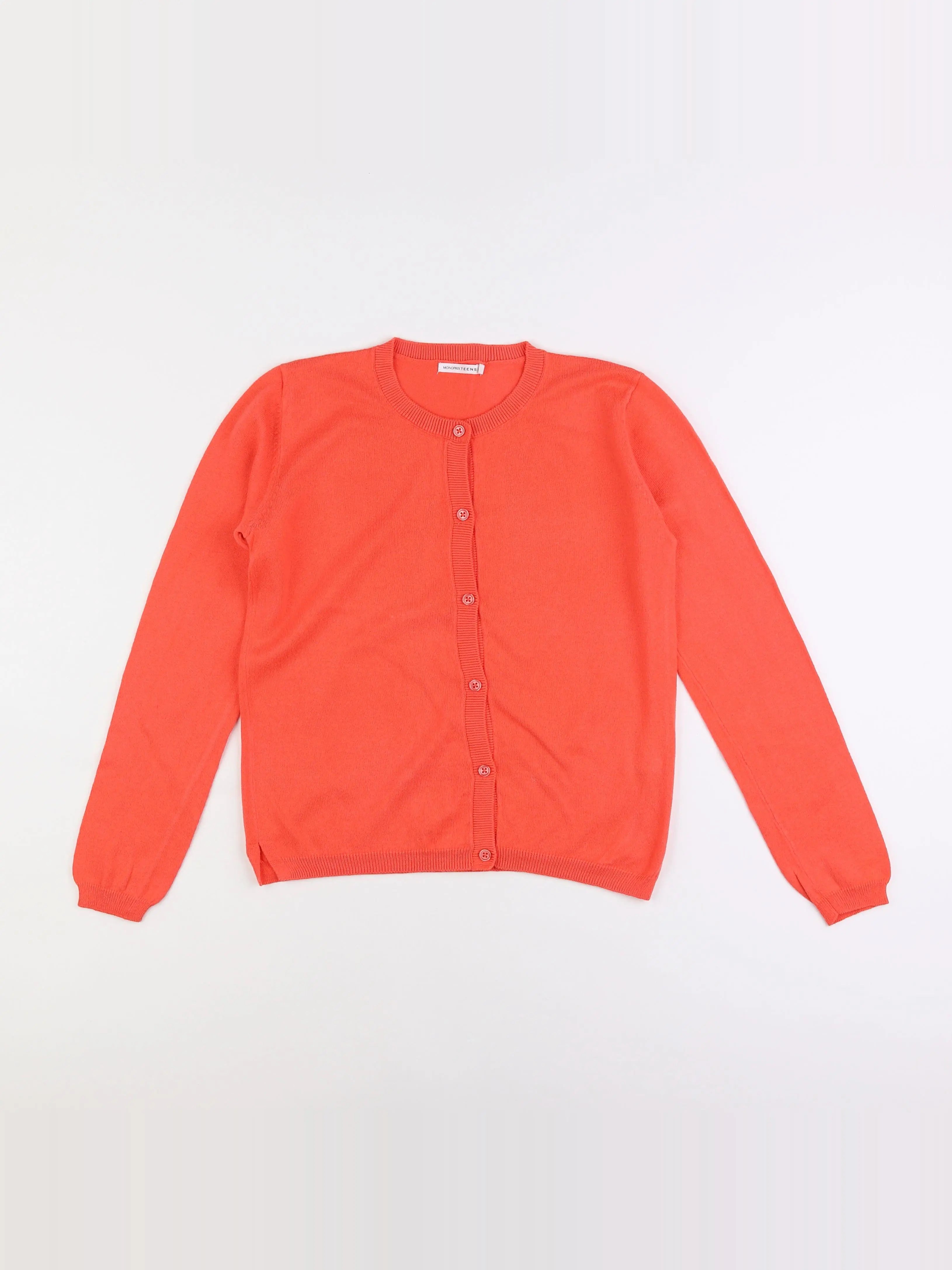 Monoprix - gilet rose - 12 ans