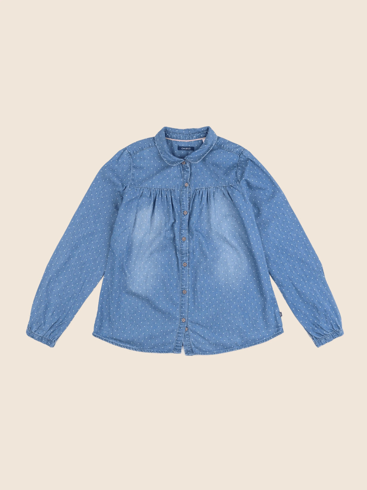 Okaidi - blouse bleu - 12 ans