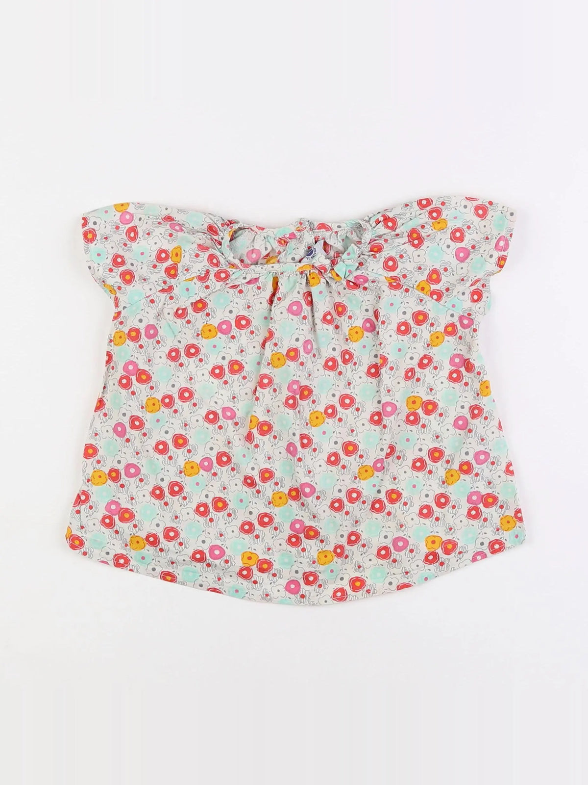 Petit Bateau - blouse multicolore - 18 mois