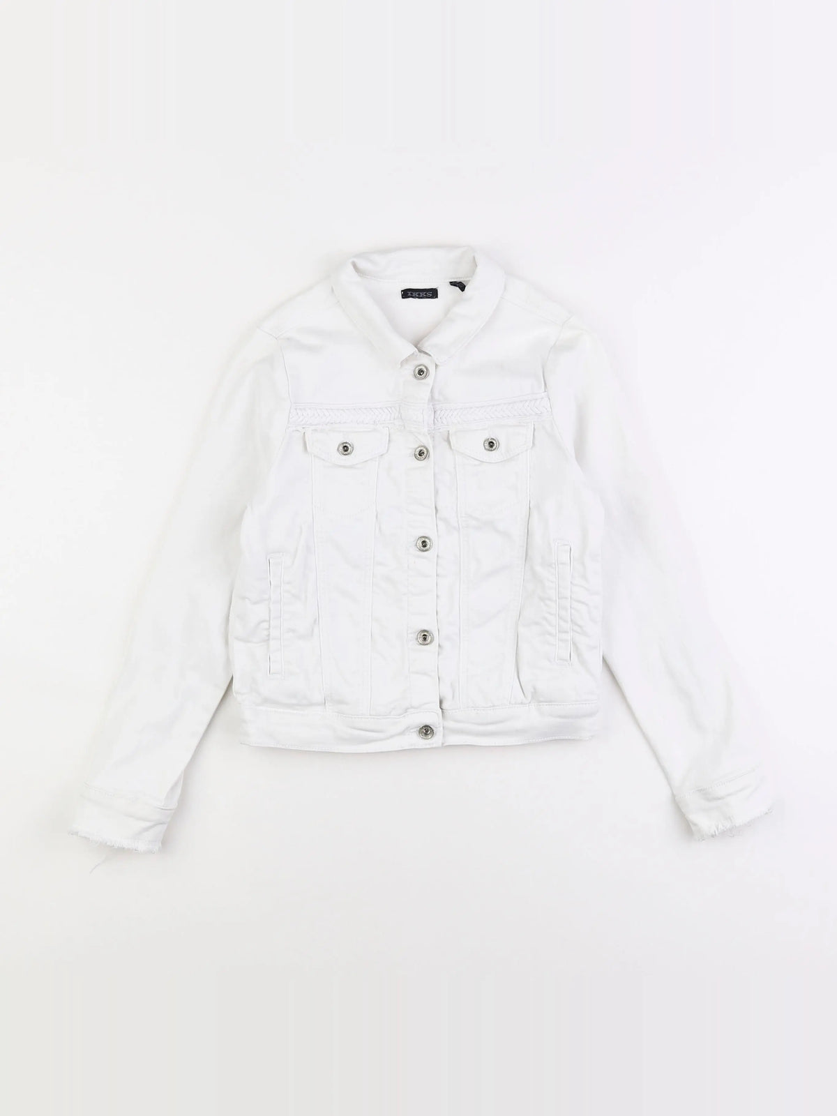 IKKS - veste blanc - 8 ans