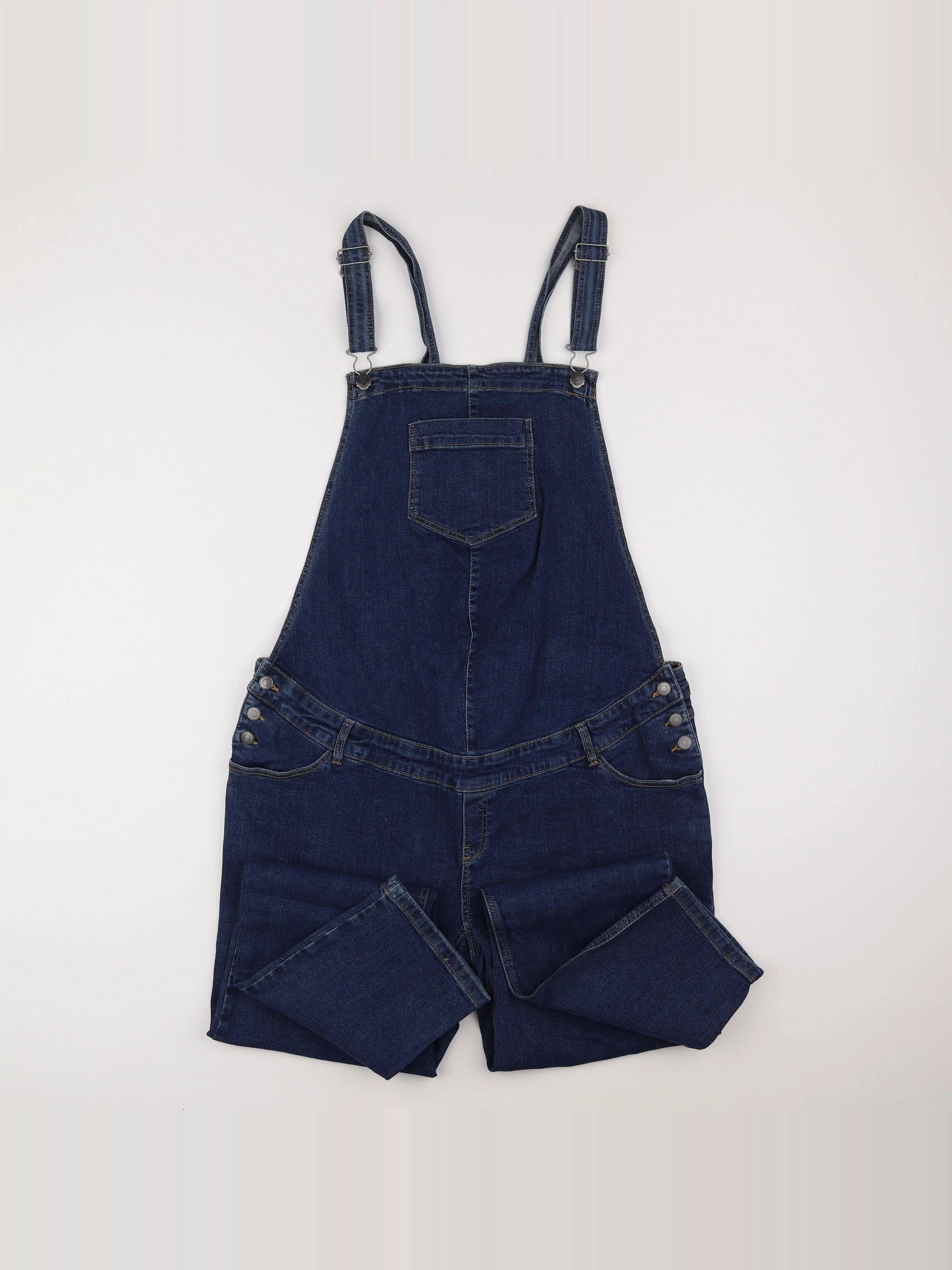 Vertbaudet - salopette grossesse bleu - 48