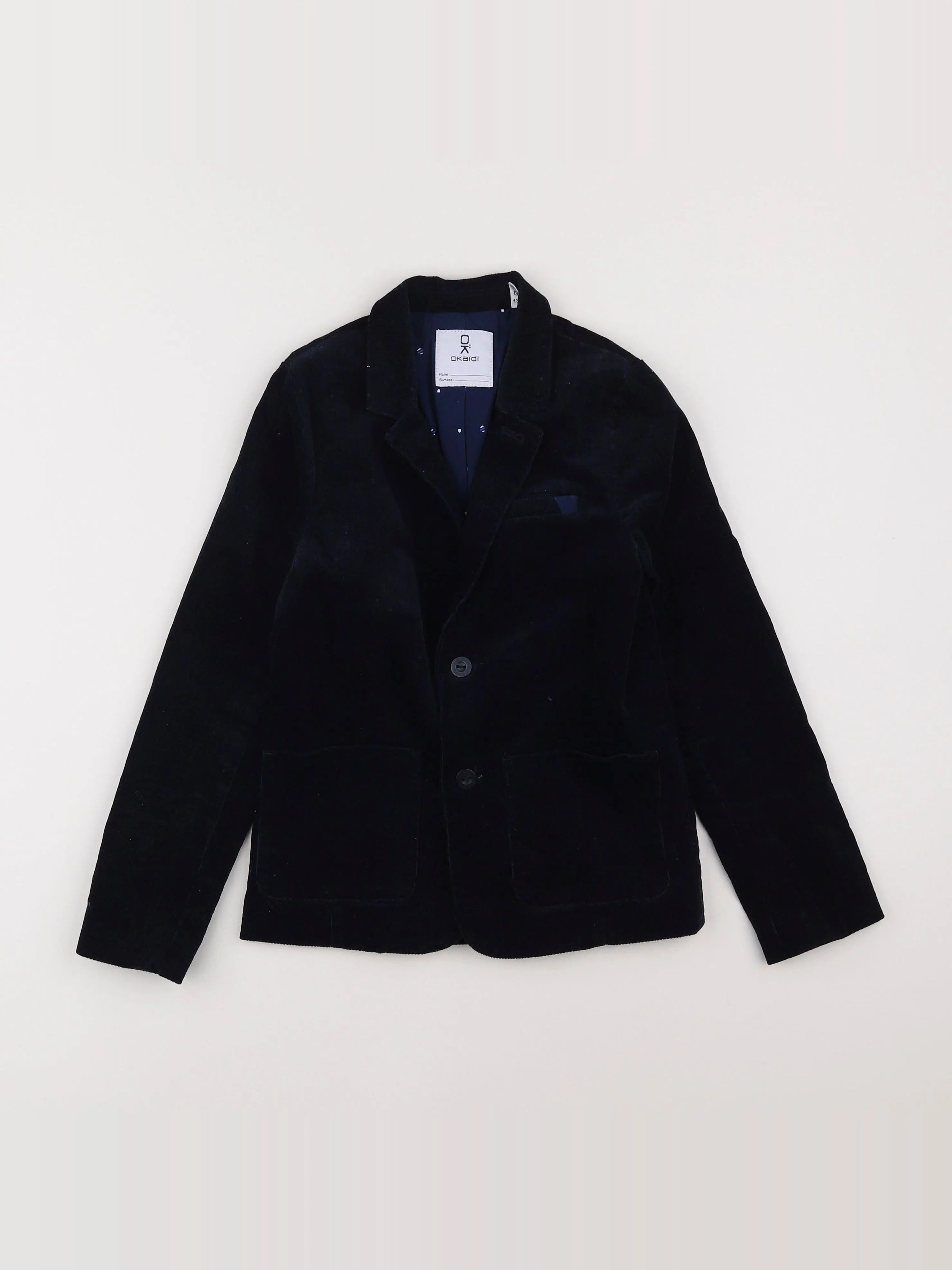 Okaidi - veste bleu - 8 ans