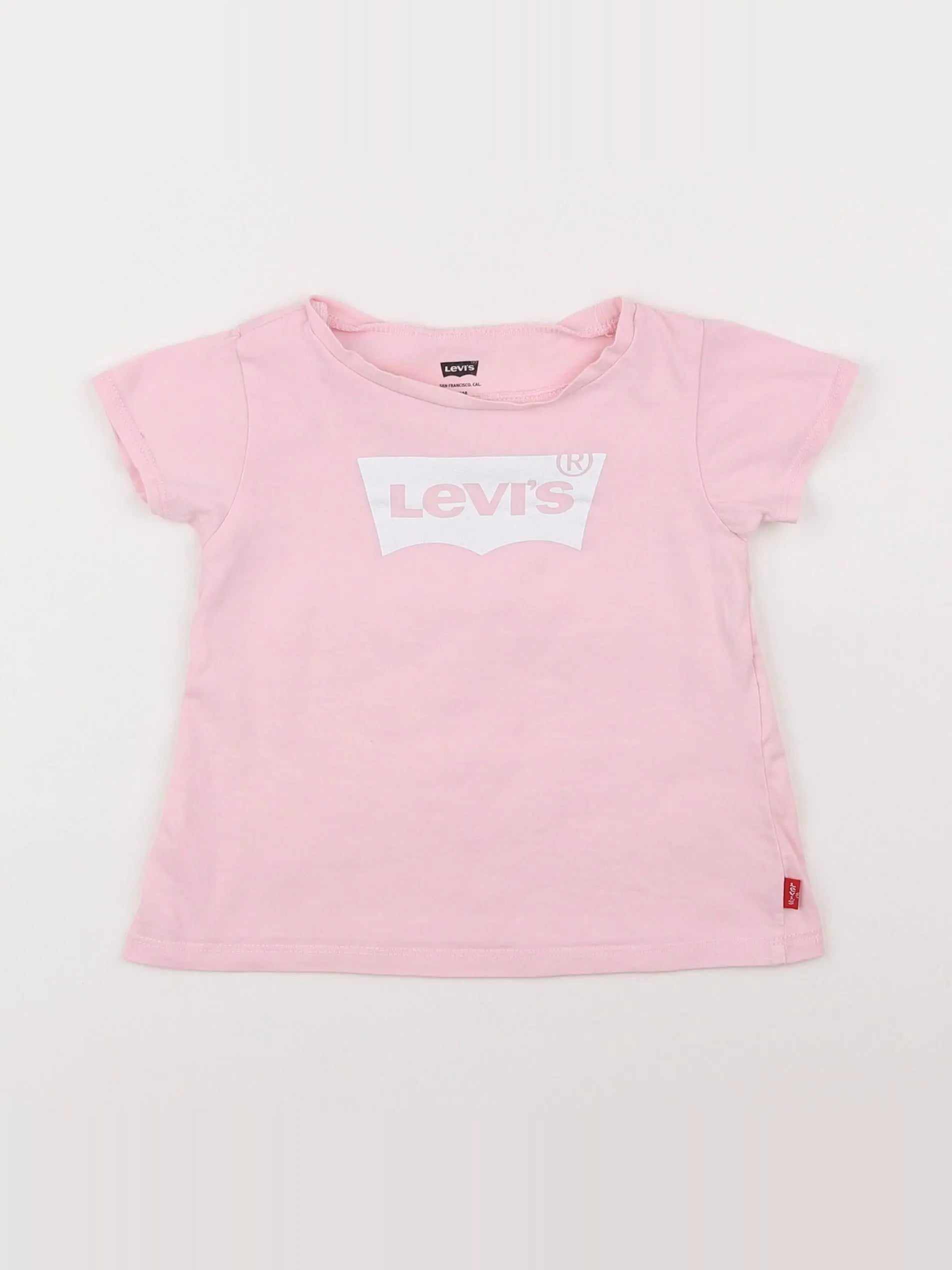 Levi's - tee-shirt rose - 18 mois