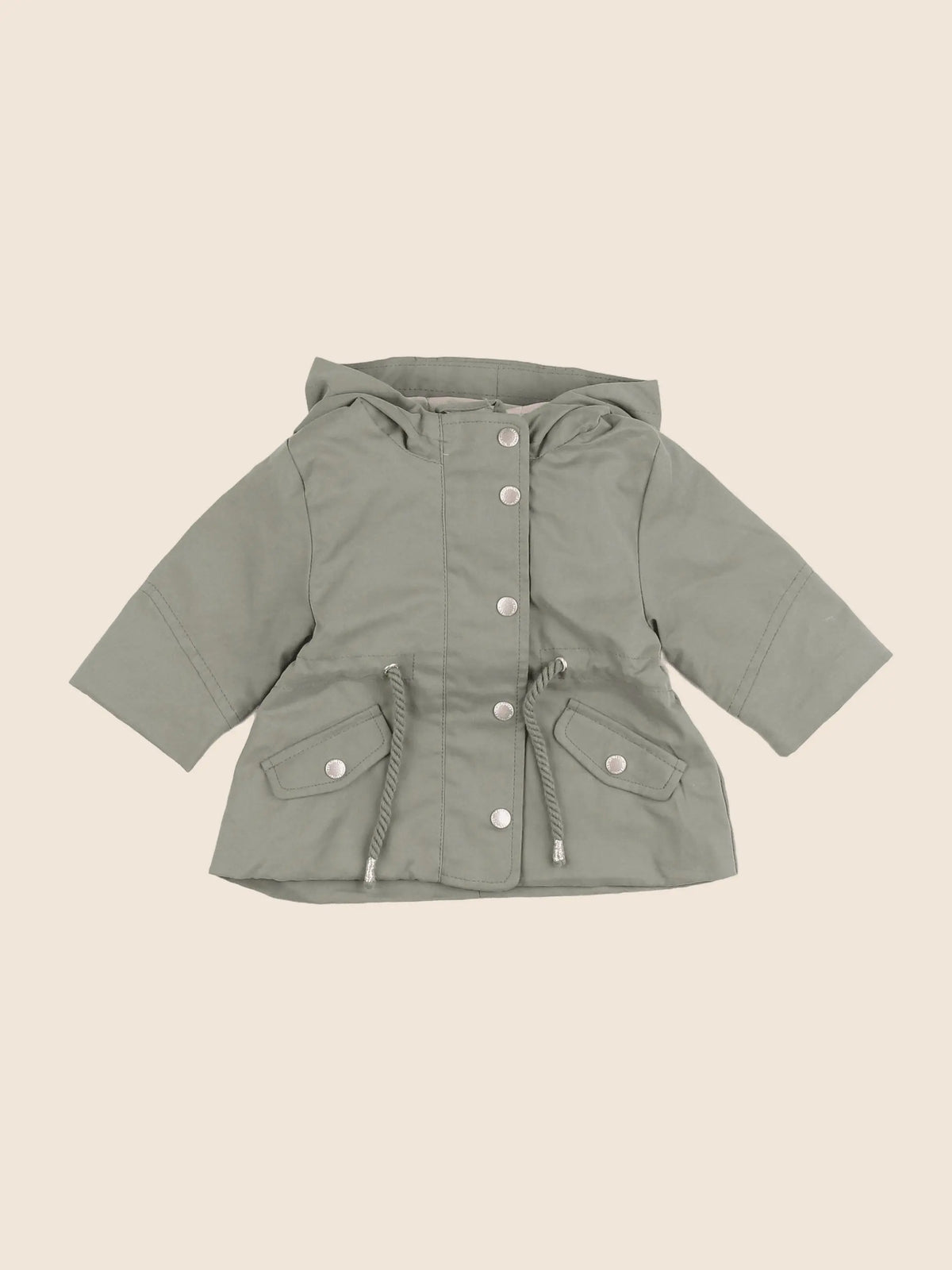 Vertbaudet - veste vert - 9 mois