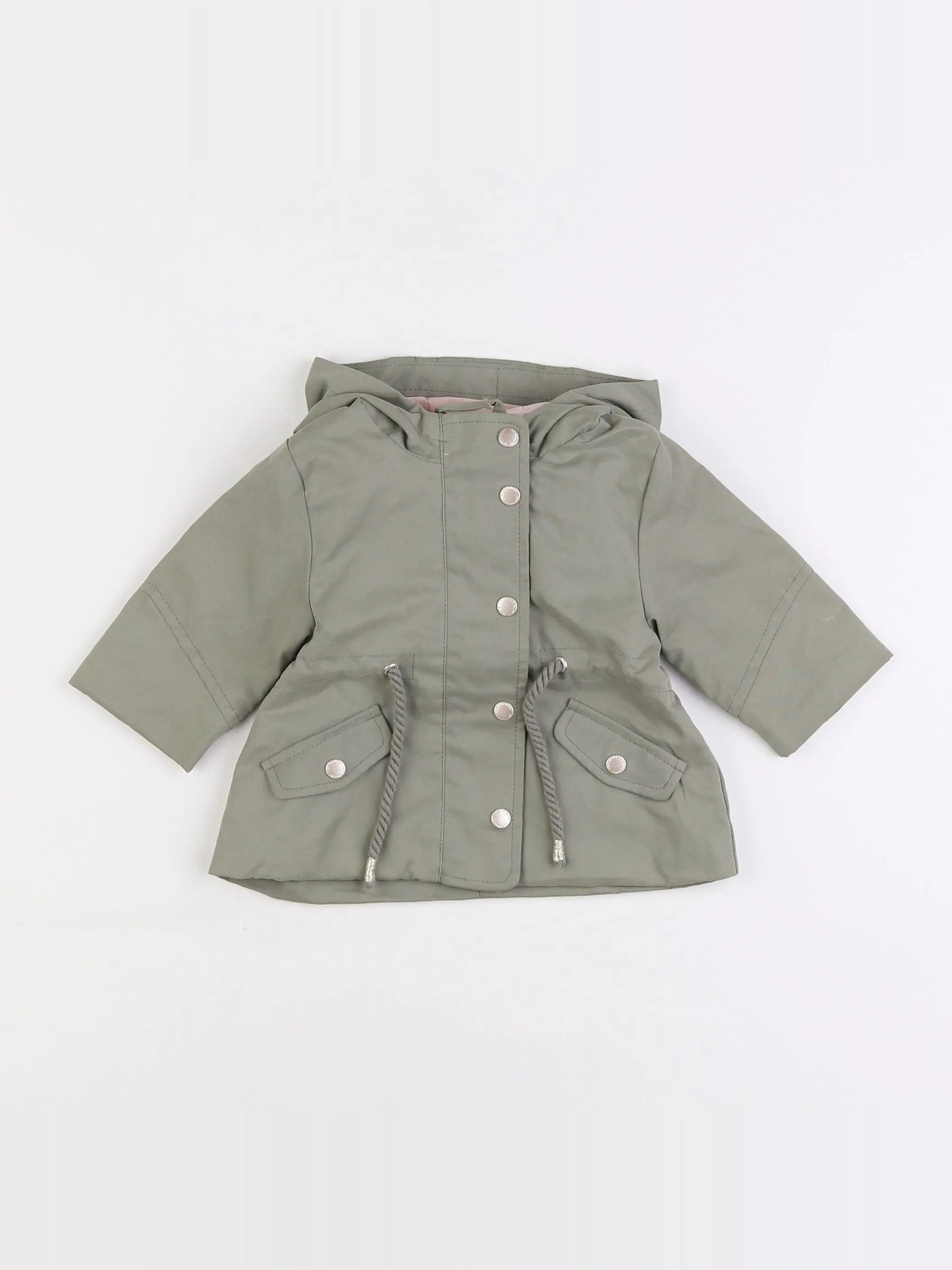 Vertbaudet - veste vert - 3 mois