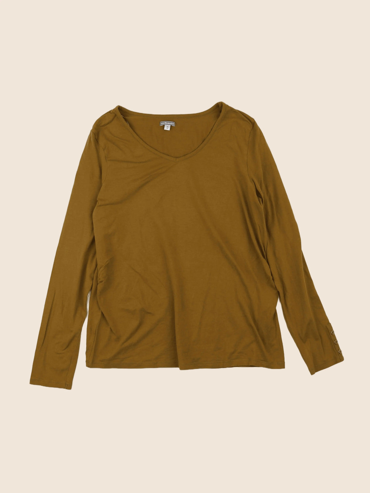 Vertbaudet - tee-shirt jaune - 46 à 48