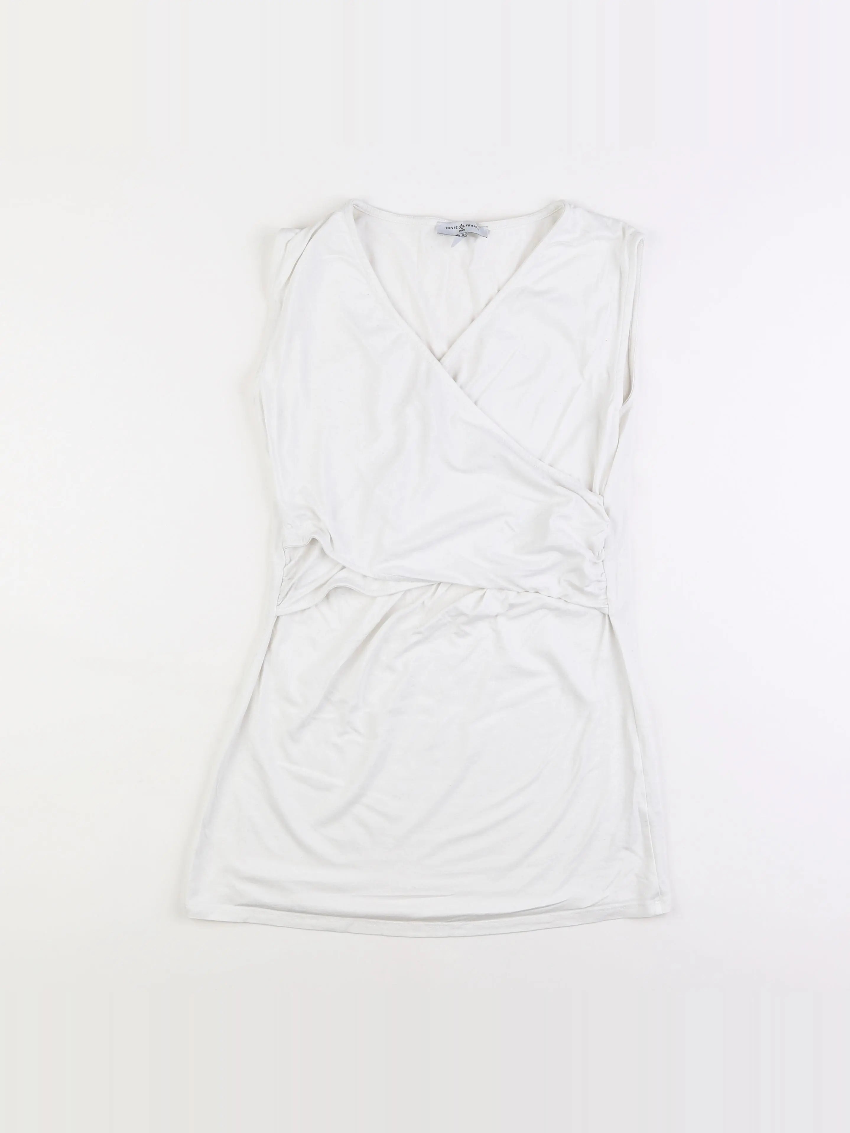 Envie de fraise - robe grossesse blanc - 36 à 38