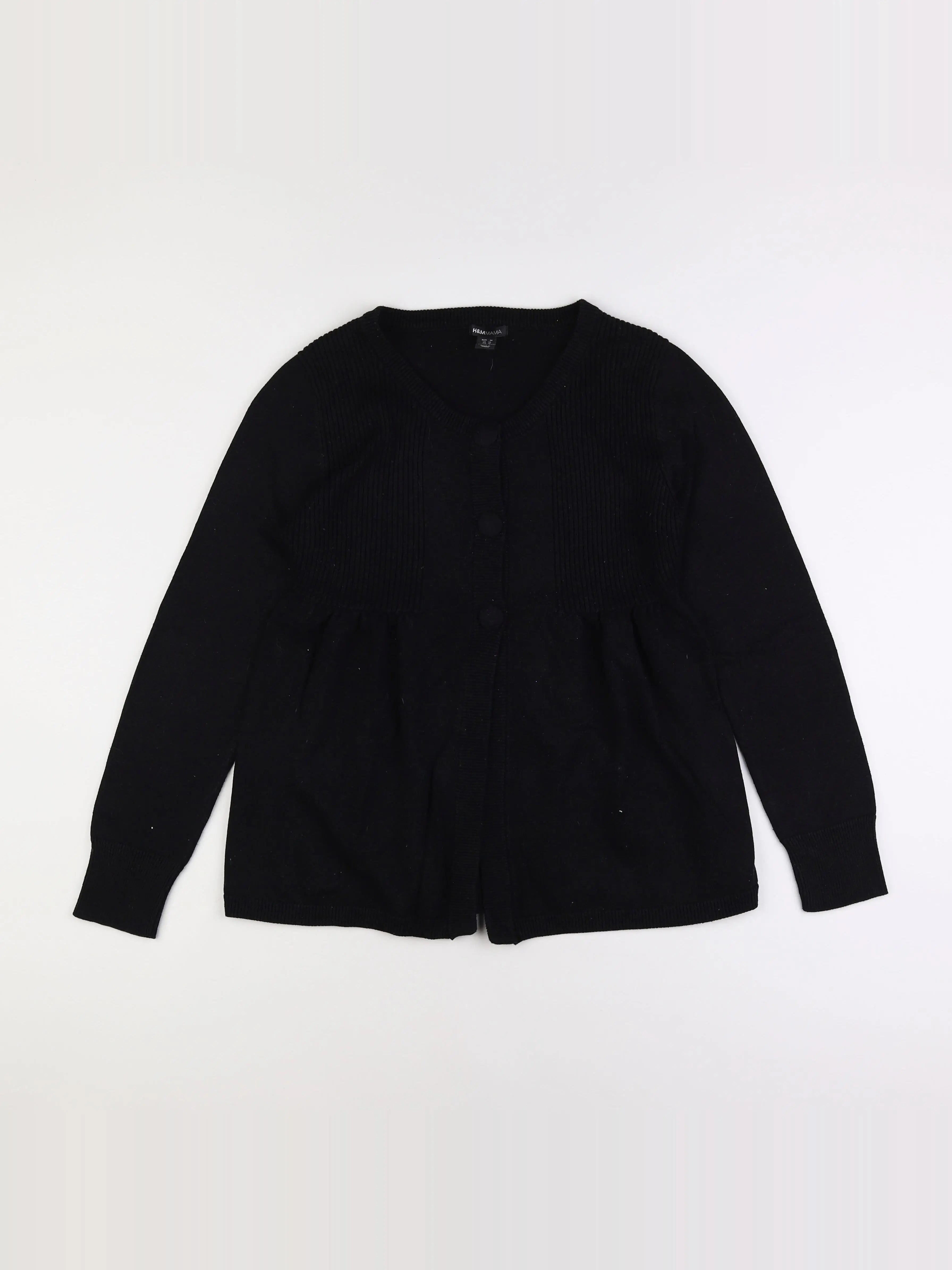 H&M - gilet grossesse, allaitement noir - m