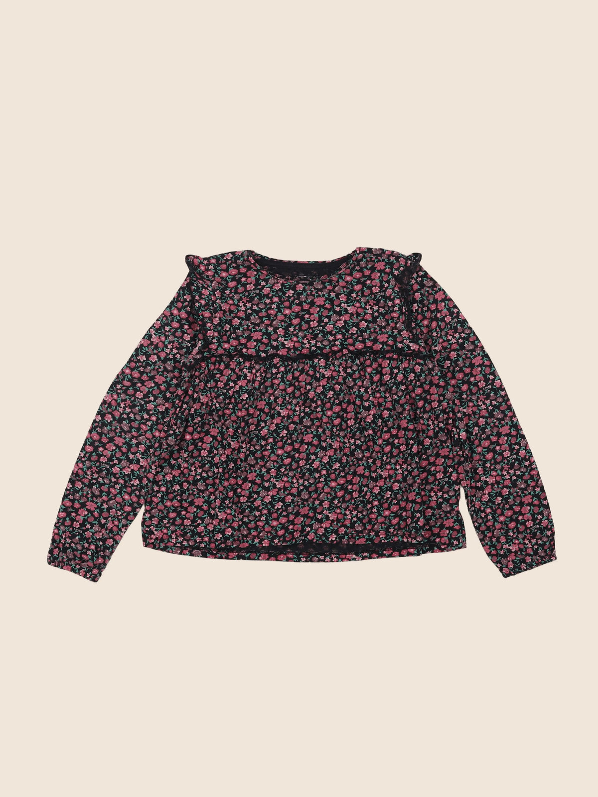 Vertbaudet - tee-shirt rose - 10 ans