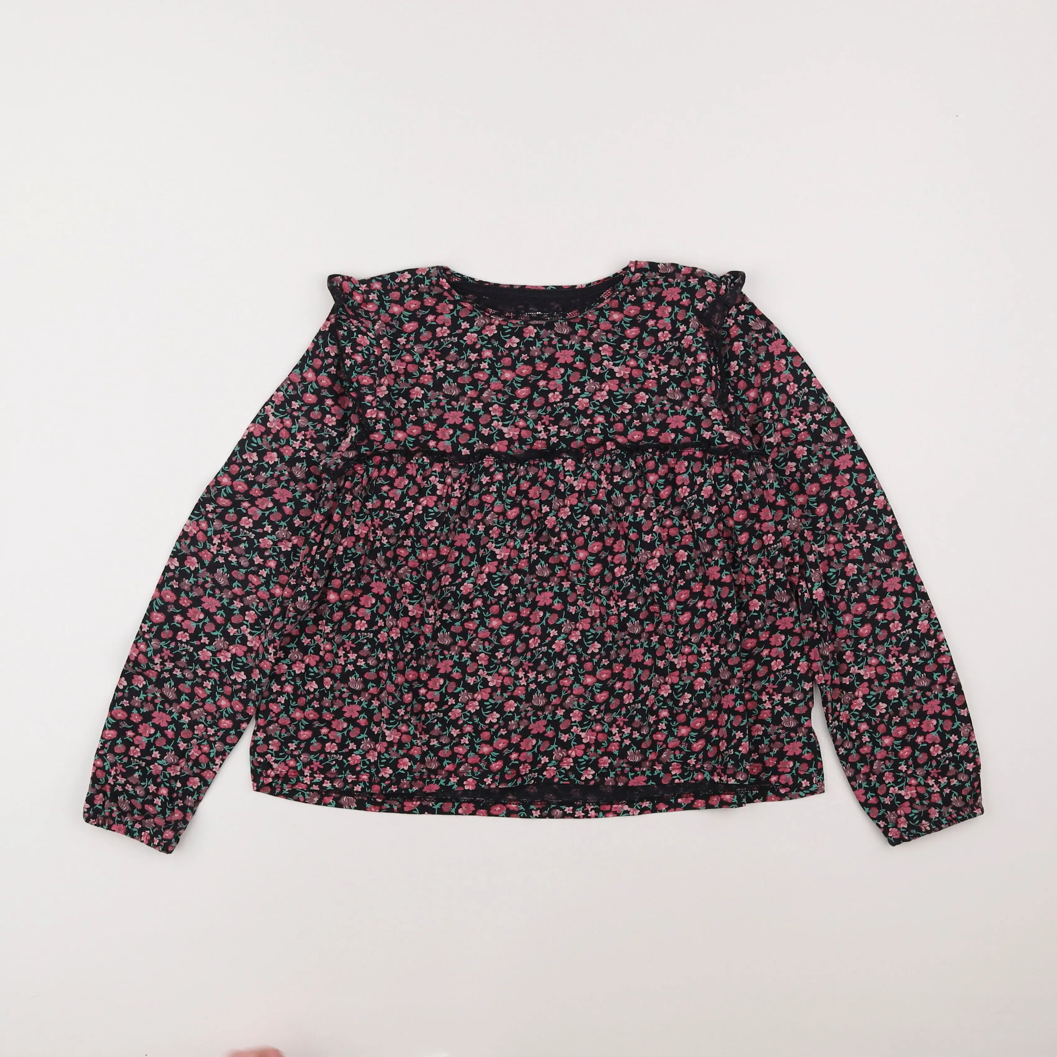 Vertbaudet - tee-shirt rose - 10 ans
