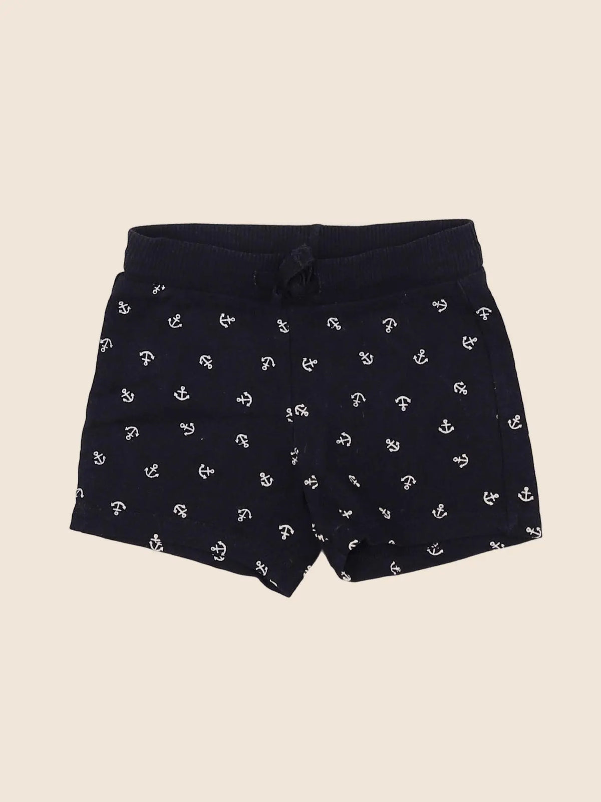 H&M - short bleu - 3 mois