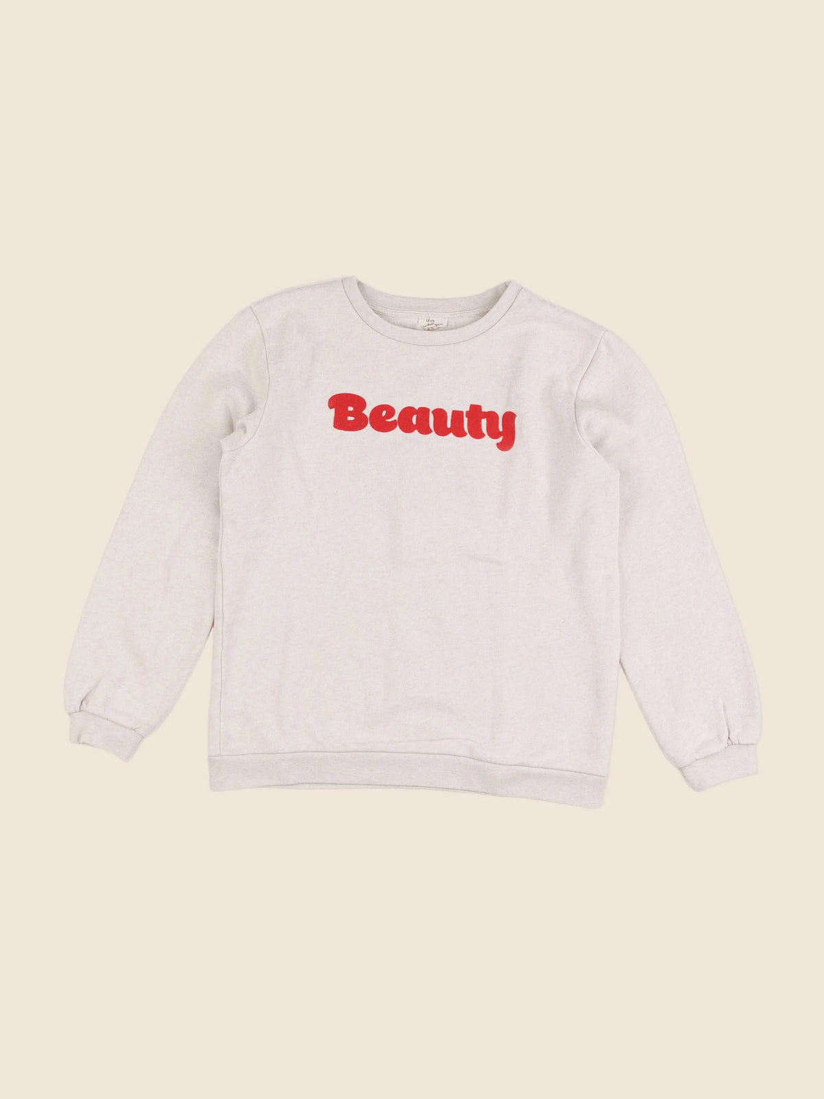 Little Cigogne - sweat gris - 14 ans