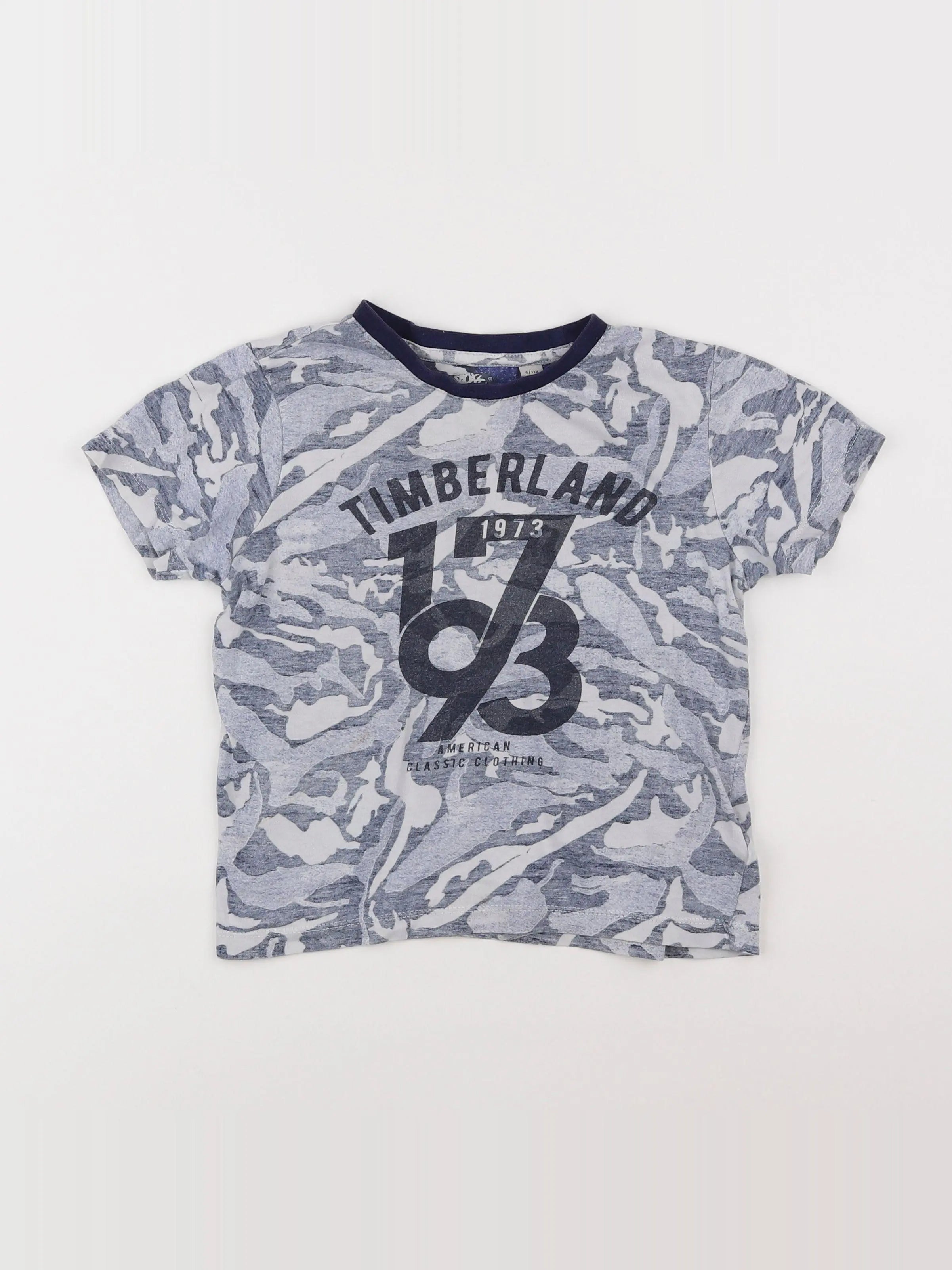 Timberland - tee-shirt gris - 6 ans