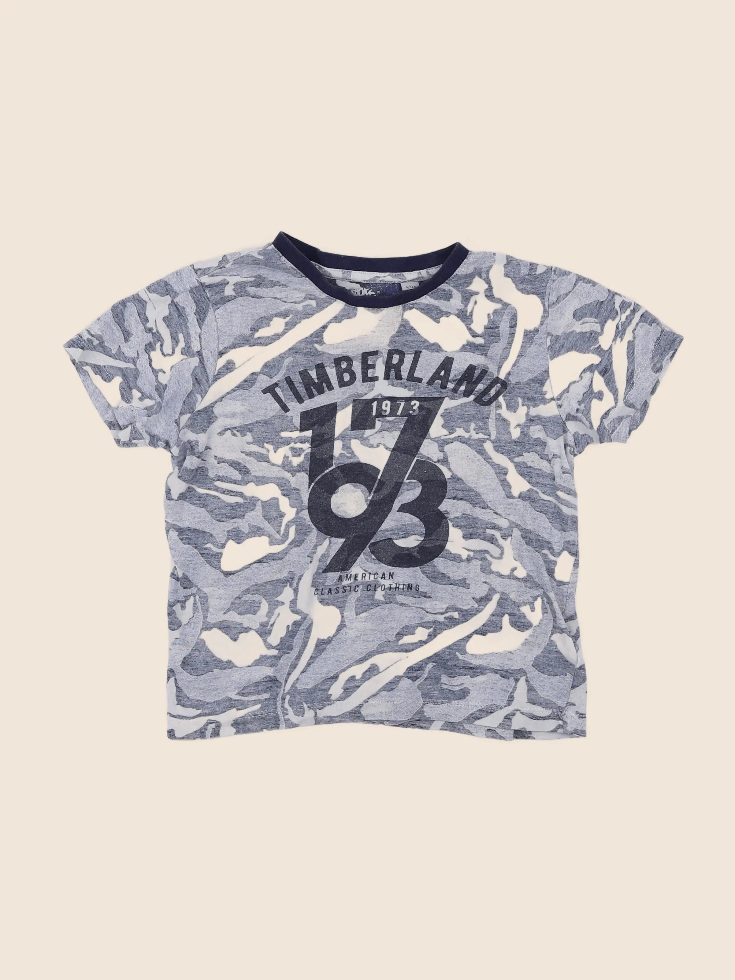 Timberland - tee-shirt gris - 6 ans