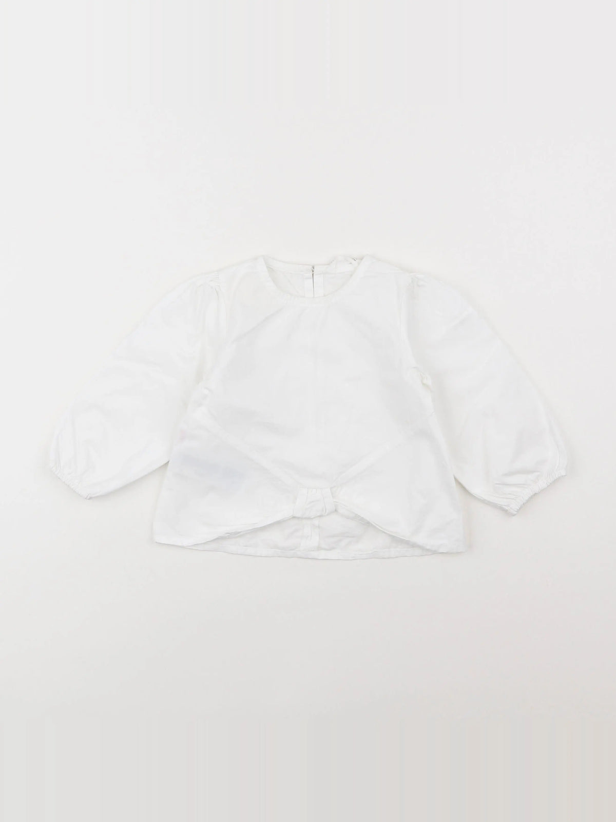 H&M - blouse blanc - 9/12 mois