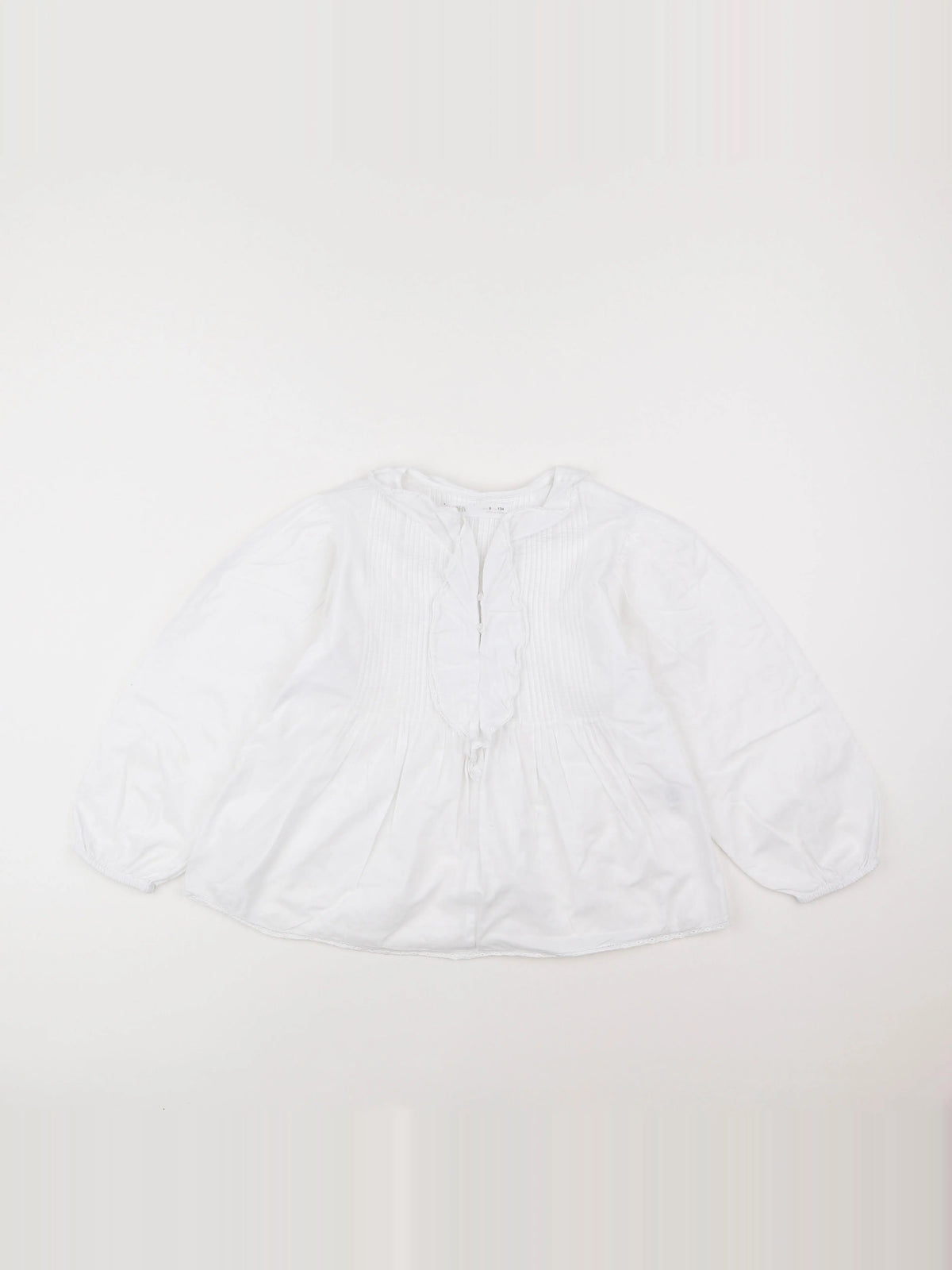 Zara - blouse blanc - 9 ans