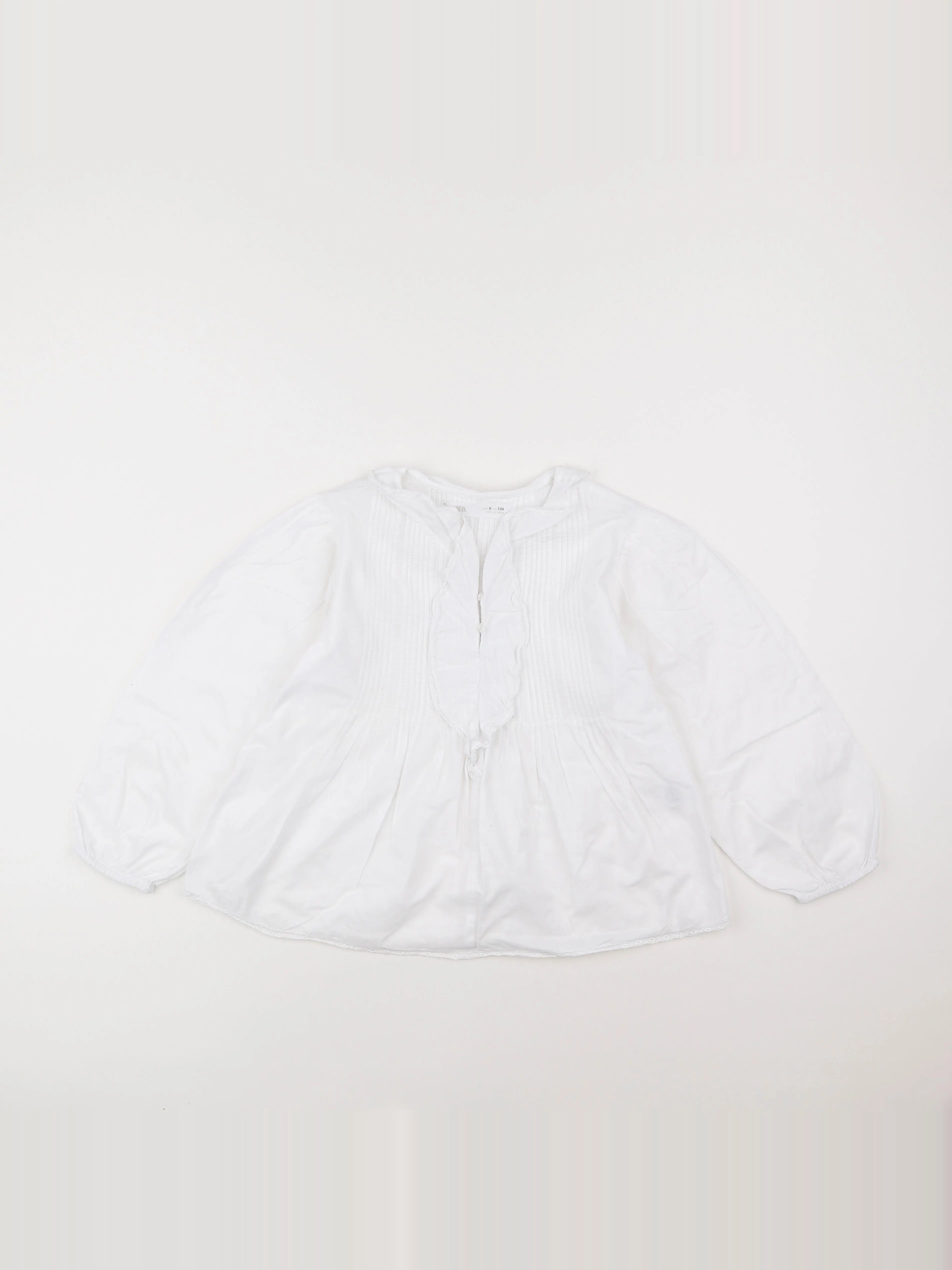 Zara - blouse blanc - 9 ans