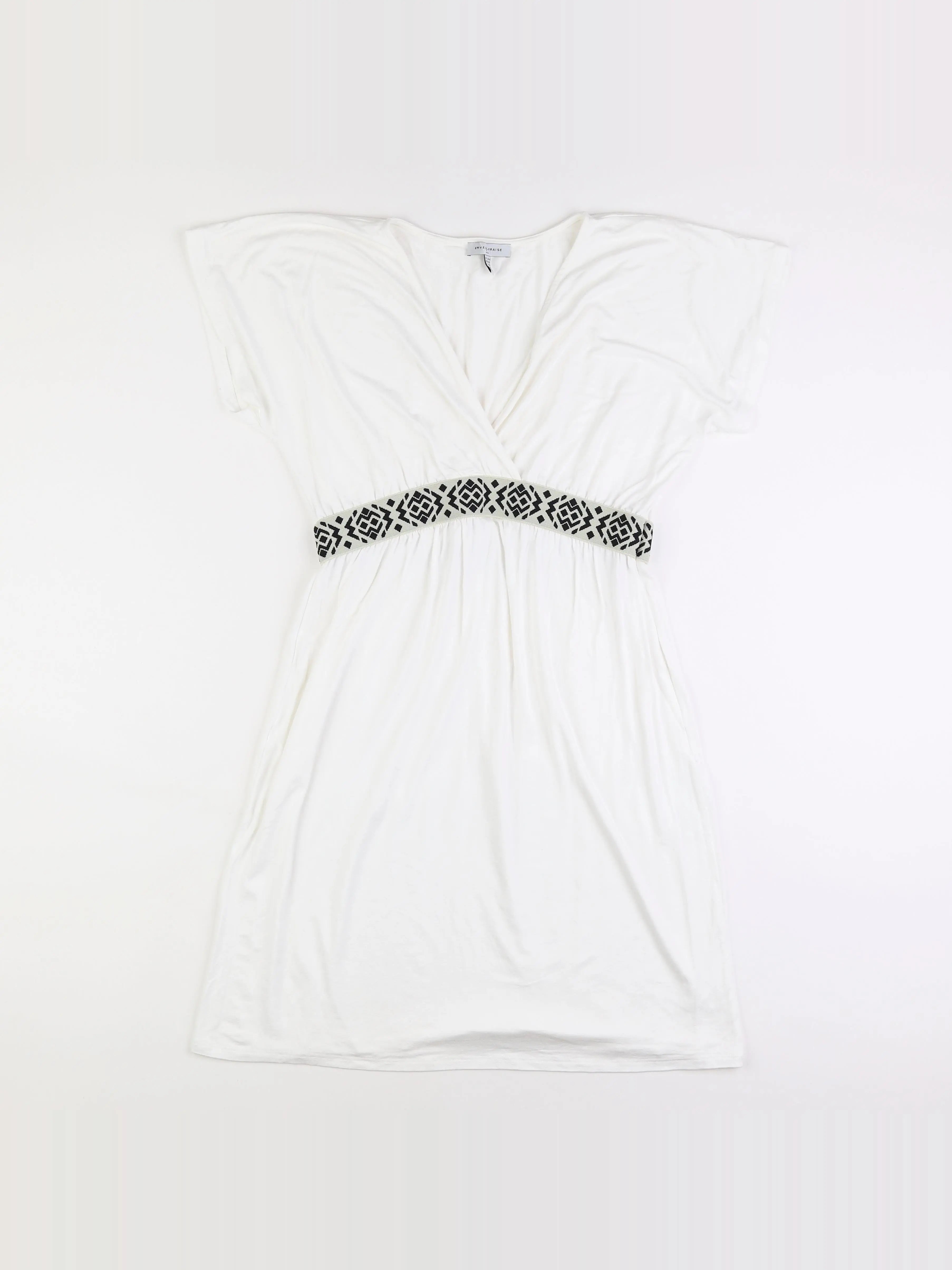 Envie de fraise - robe grossesse blanc - 38 à 40