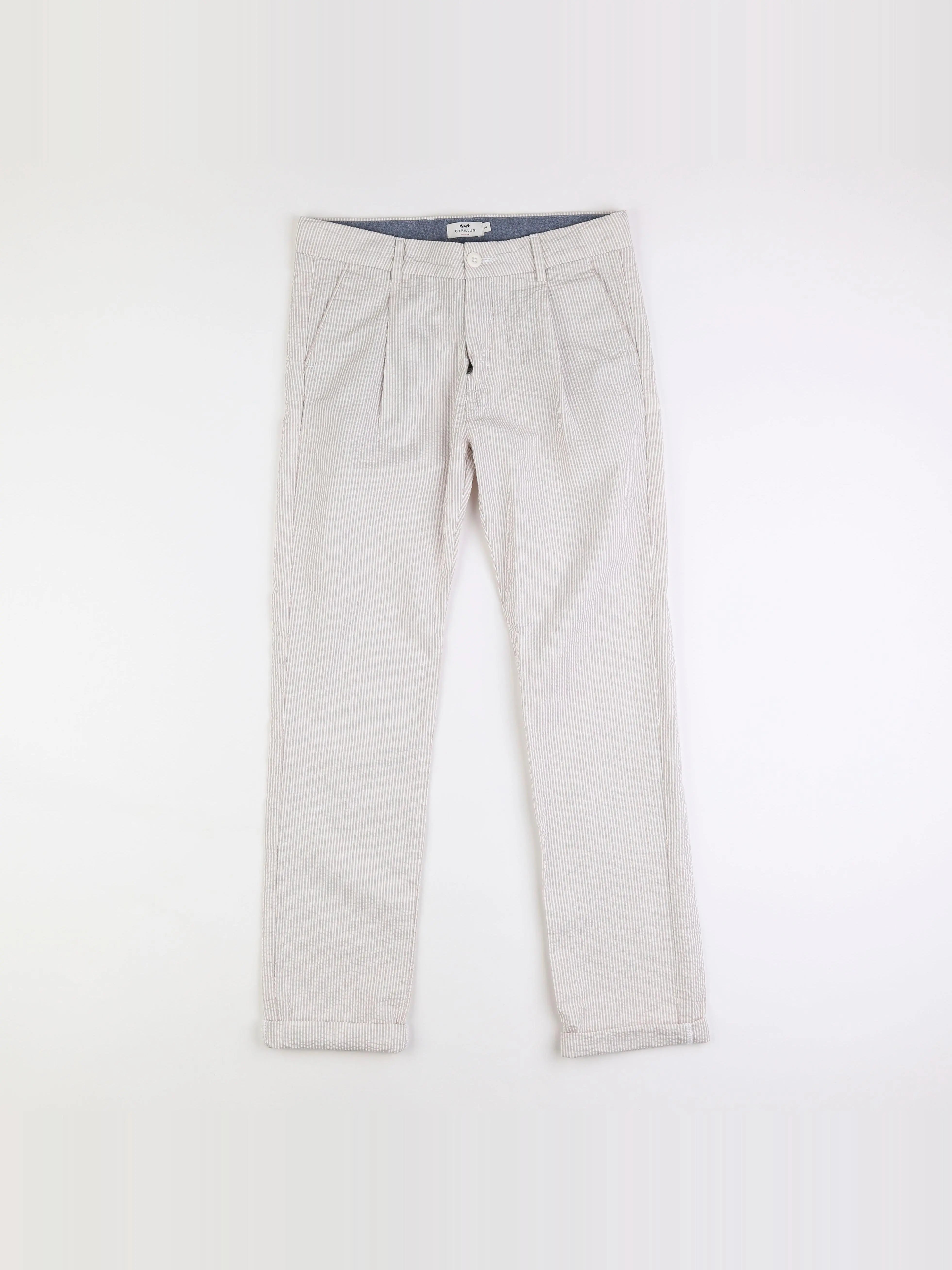 Cyrillus - pantalon beige - 14 ans