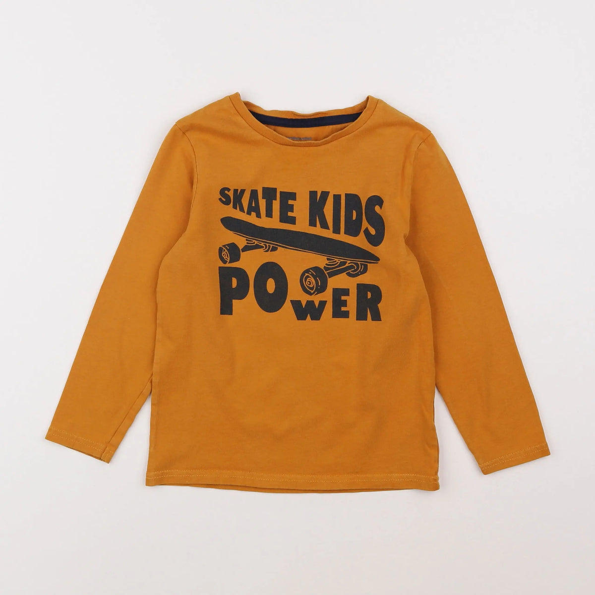 Vertbaudet - tee-shirt jaune - 6 ans