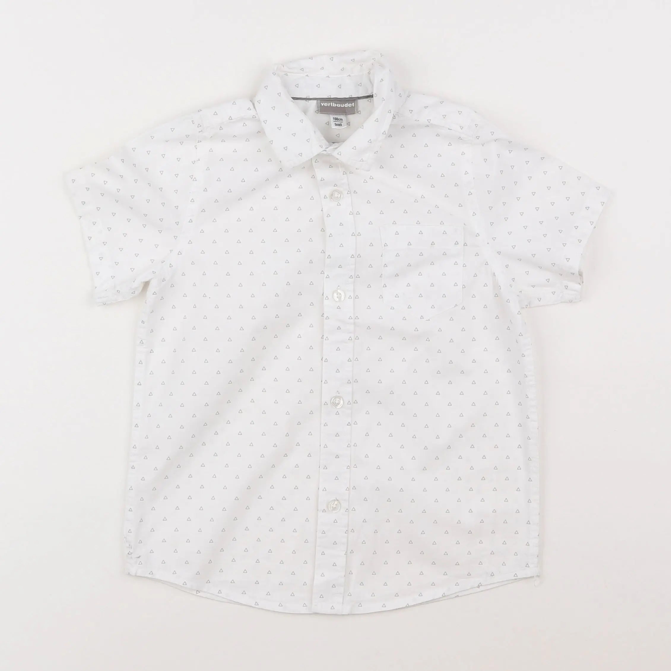 Vertbaudet - chemise blanc - 5 ans