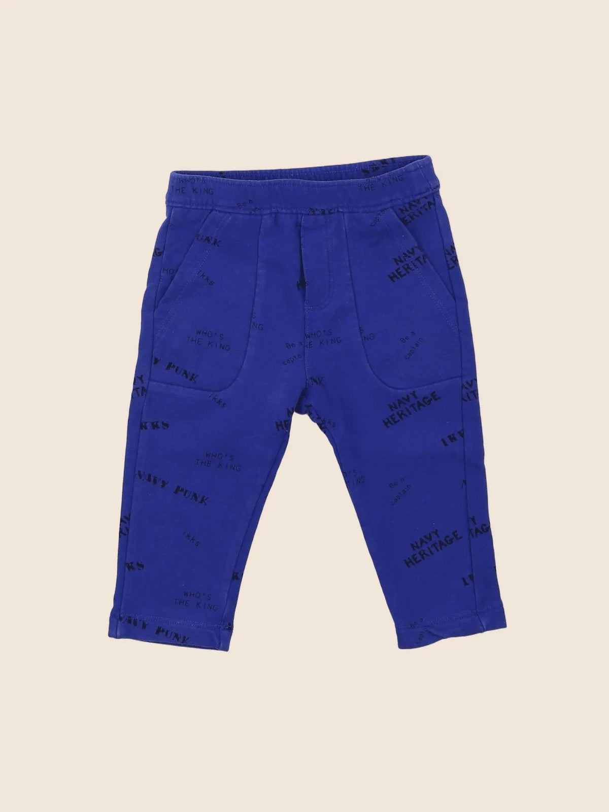 IKKS - jogging bleu - 12 mois