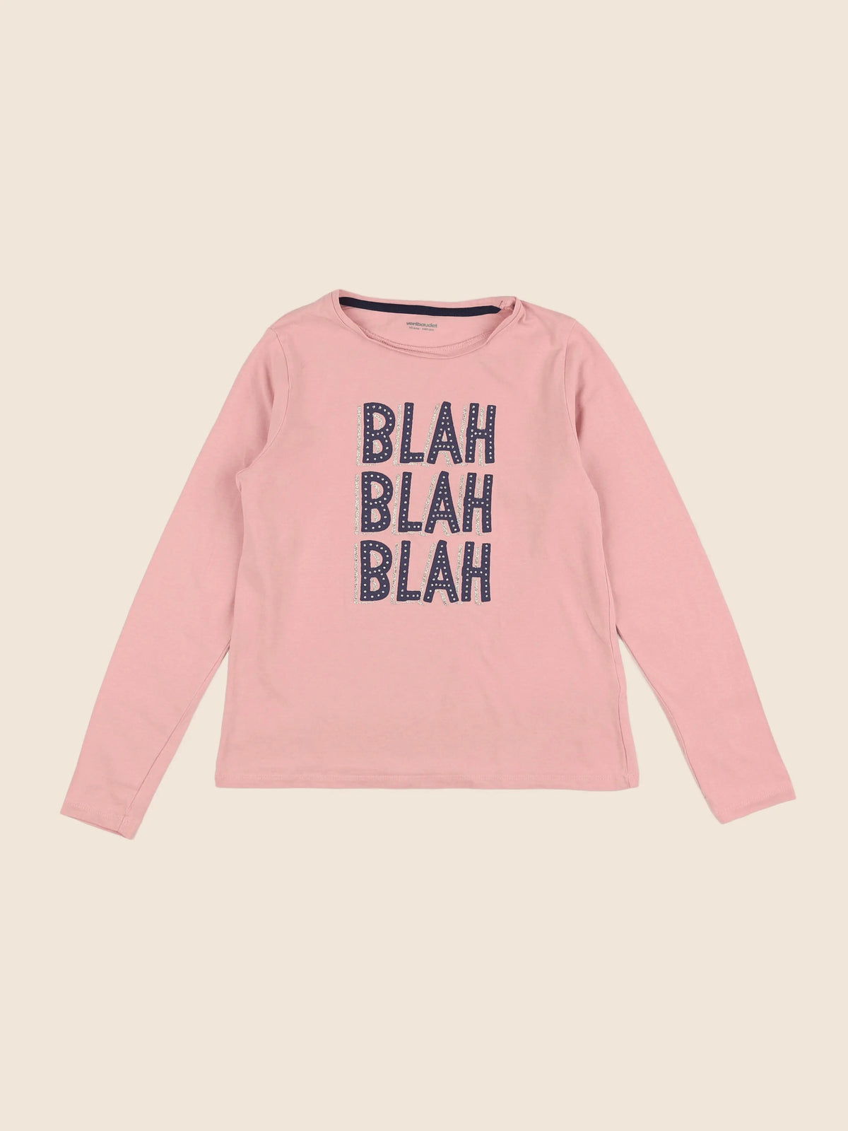 Vertbaudet - tee-shirt rose - 10 ans