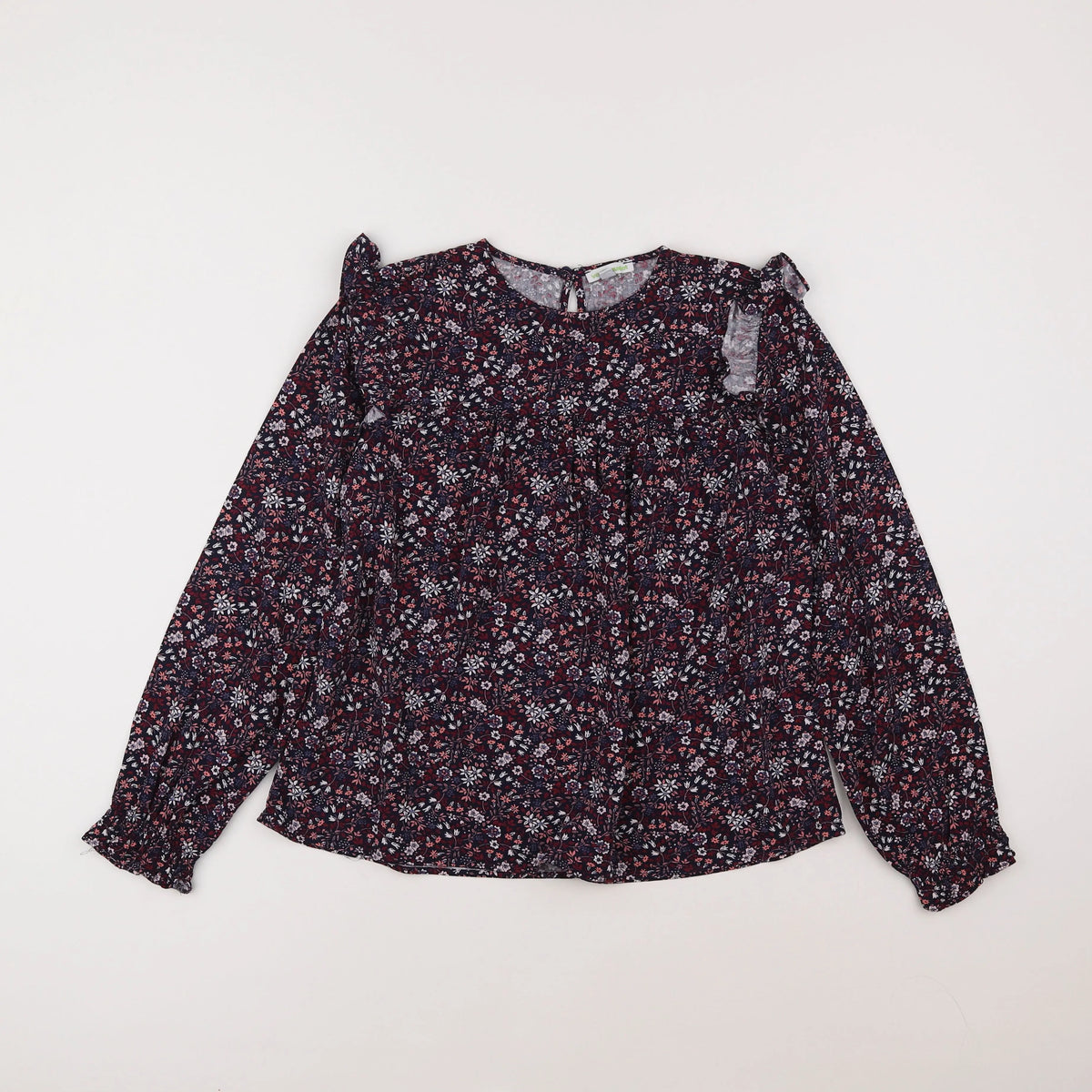 Vertbaudet - blouse bleu - 12 ans