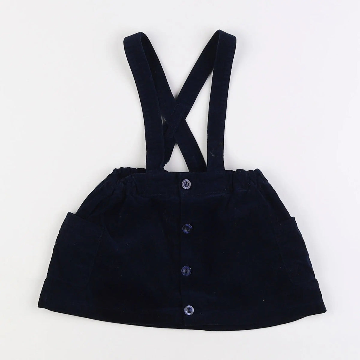 Vertbaudet - jupe bleu - 2 ans