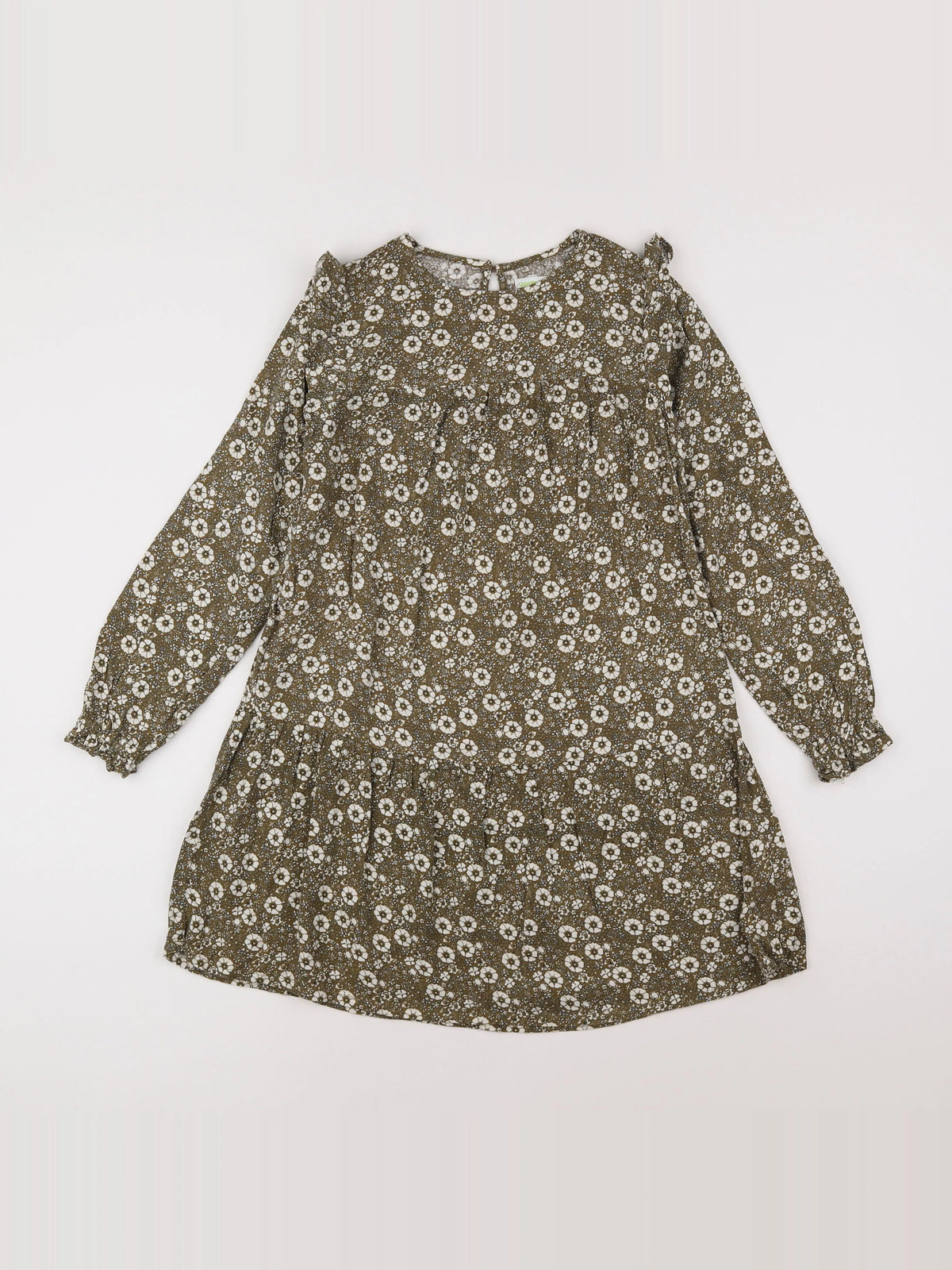 Vertbaudet - robe vert - 9 ans